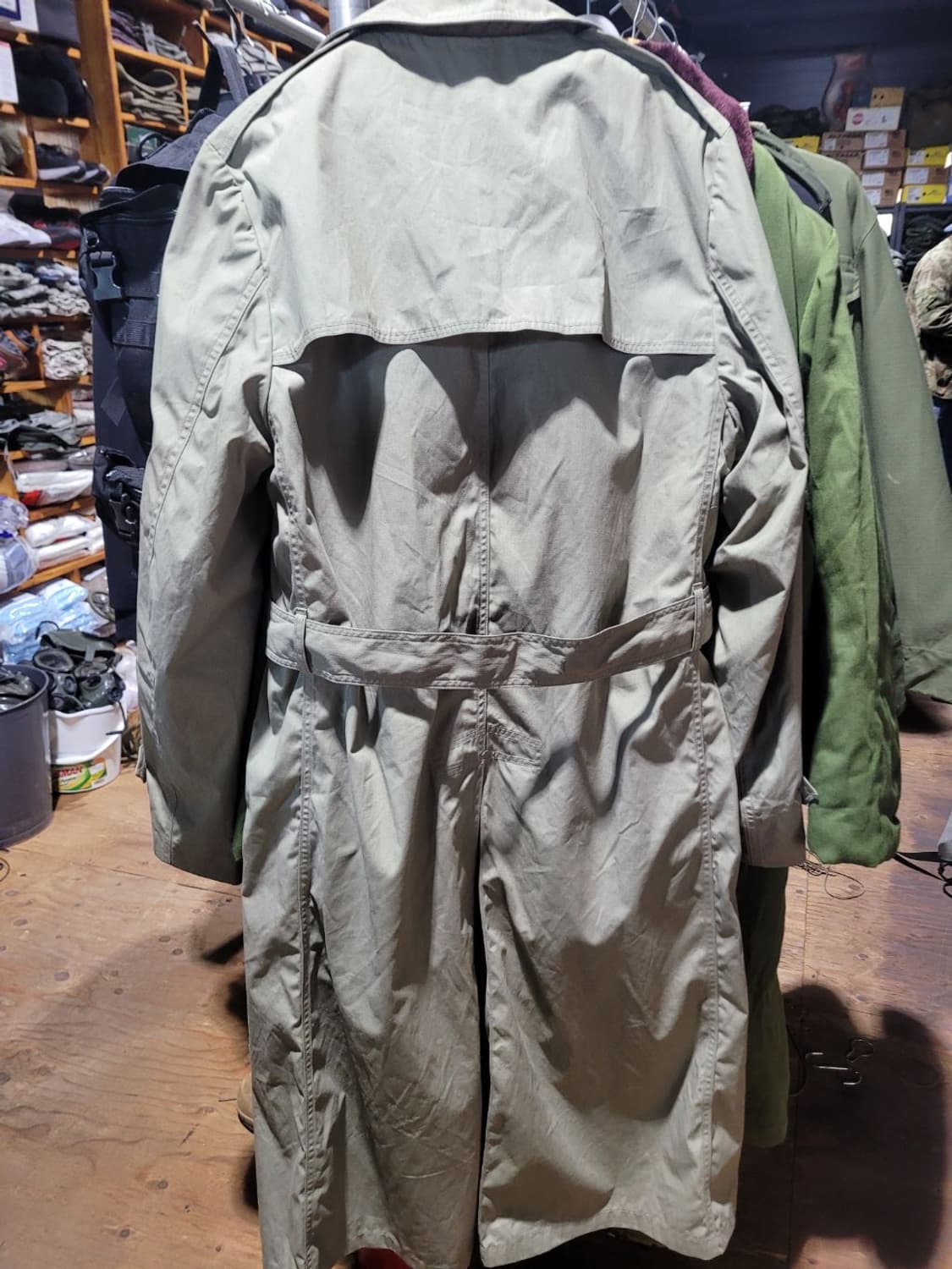 미 해병 트렌치 코트 상품이미지5