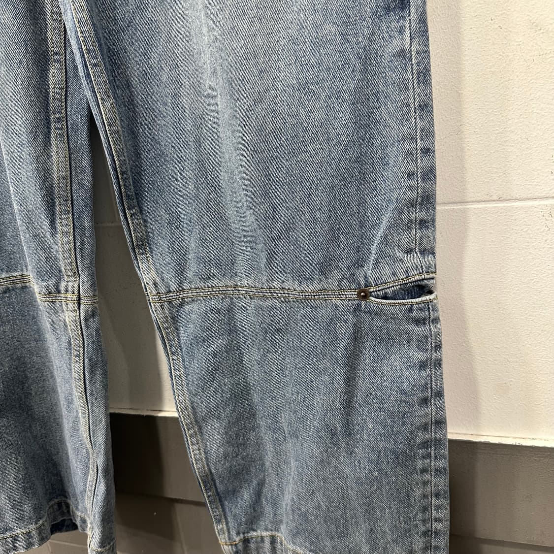 PHYPS 디테일 와이드 데님 상품이미지3