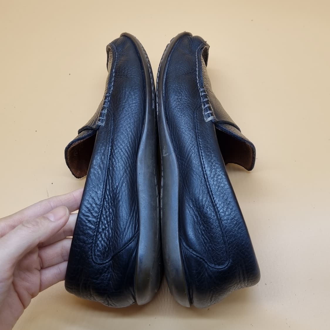 브루노마네티 가죽 남성로퍼 실사이즈280 상품이미지5