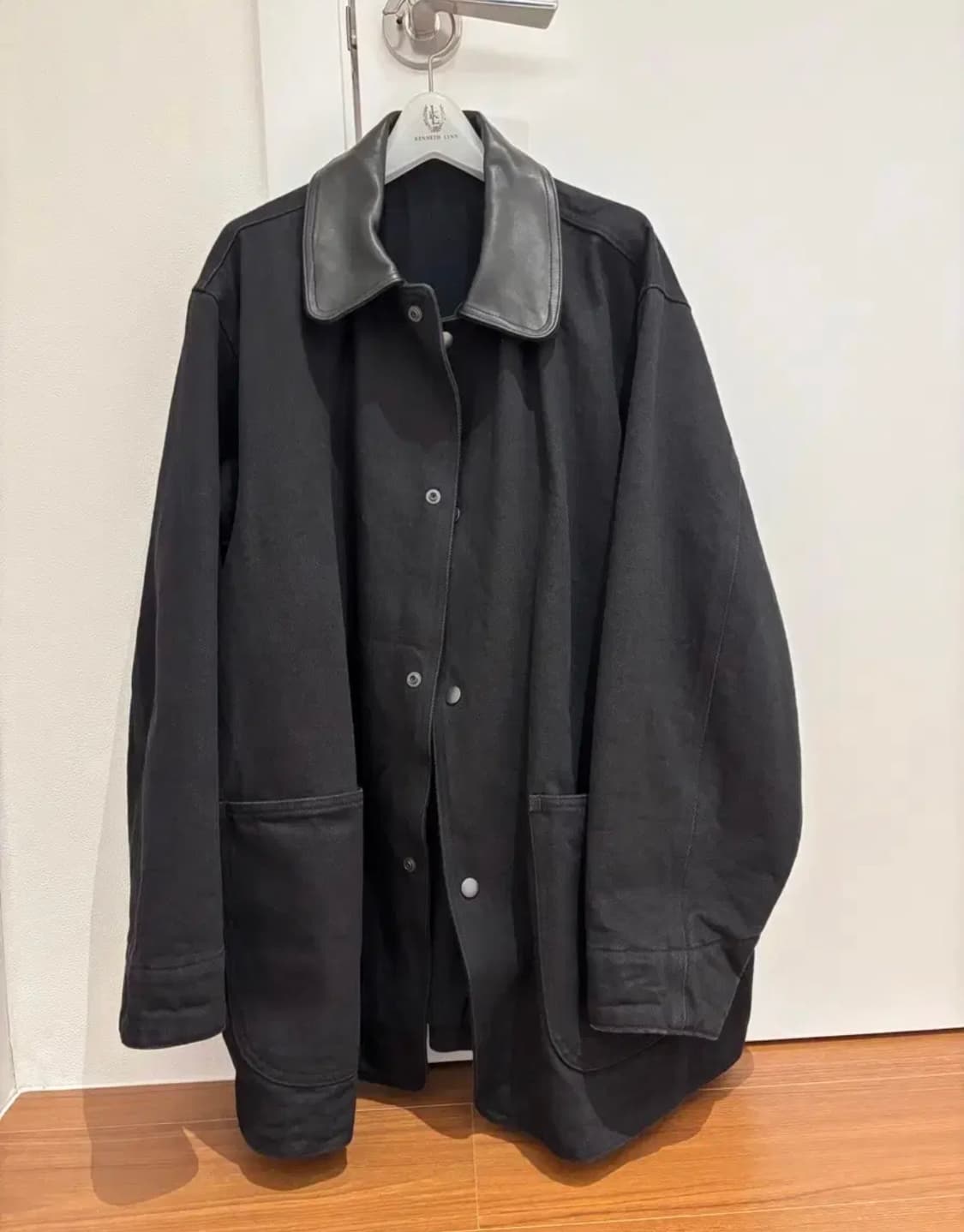 코모리 24fw 레더카라 워크자켓  상품이미지2