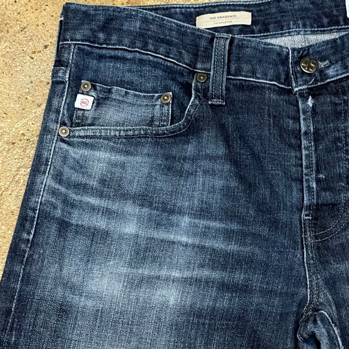 90s Made in USA 빈티지 아드리아노 골드슈미드 청바지 상품이미지3