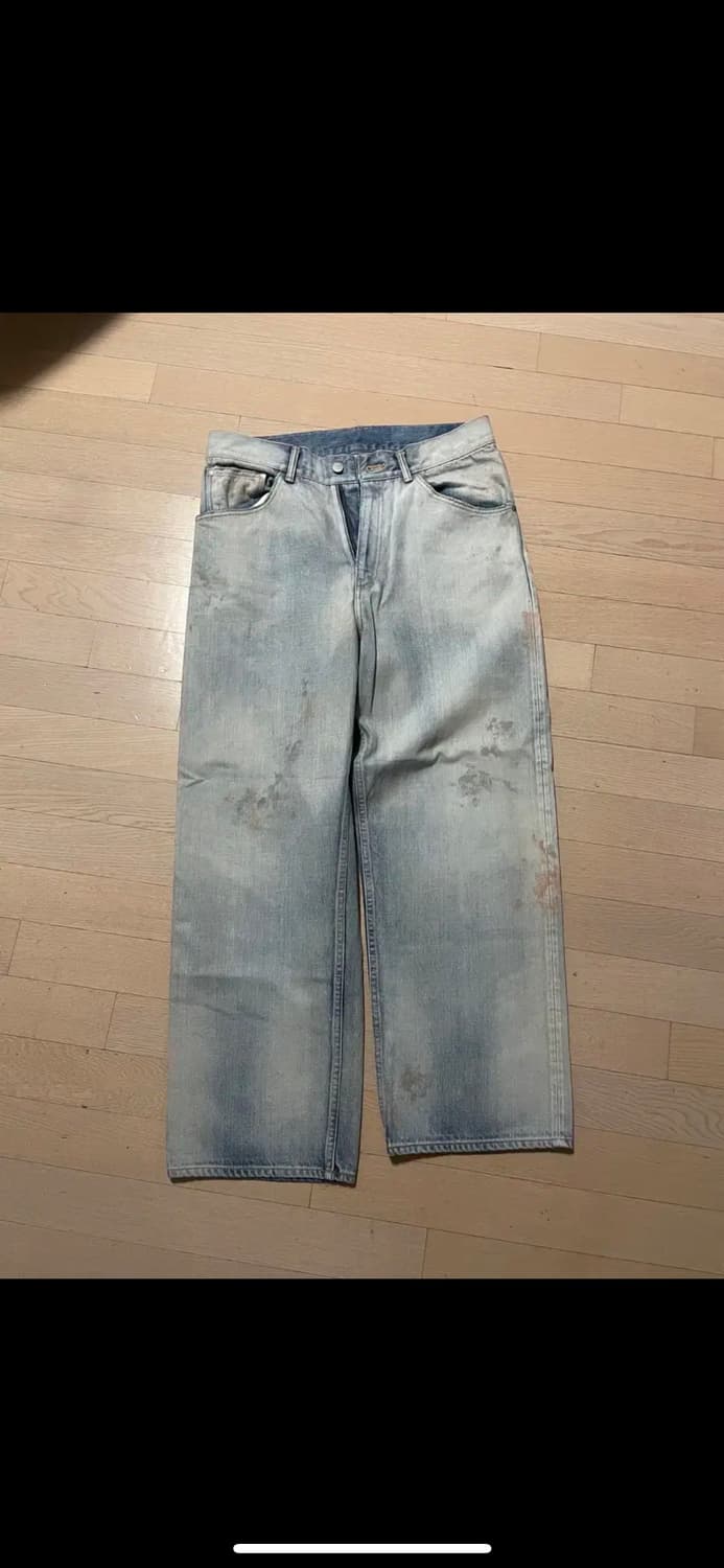 ANCELLM SELVEDGE DENIM STRAIGHT 5P PANTS 상품이미지1