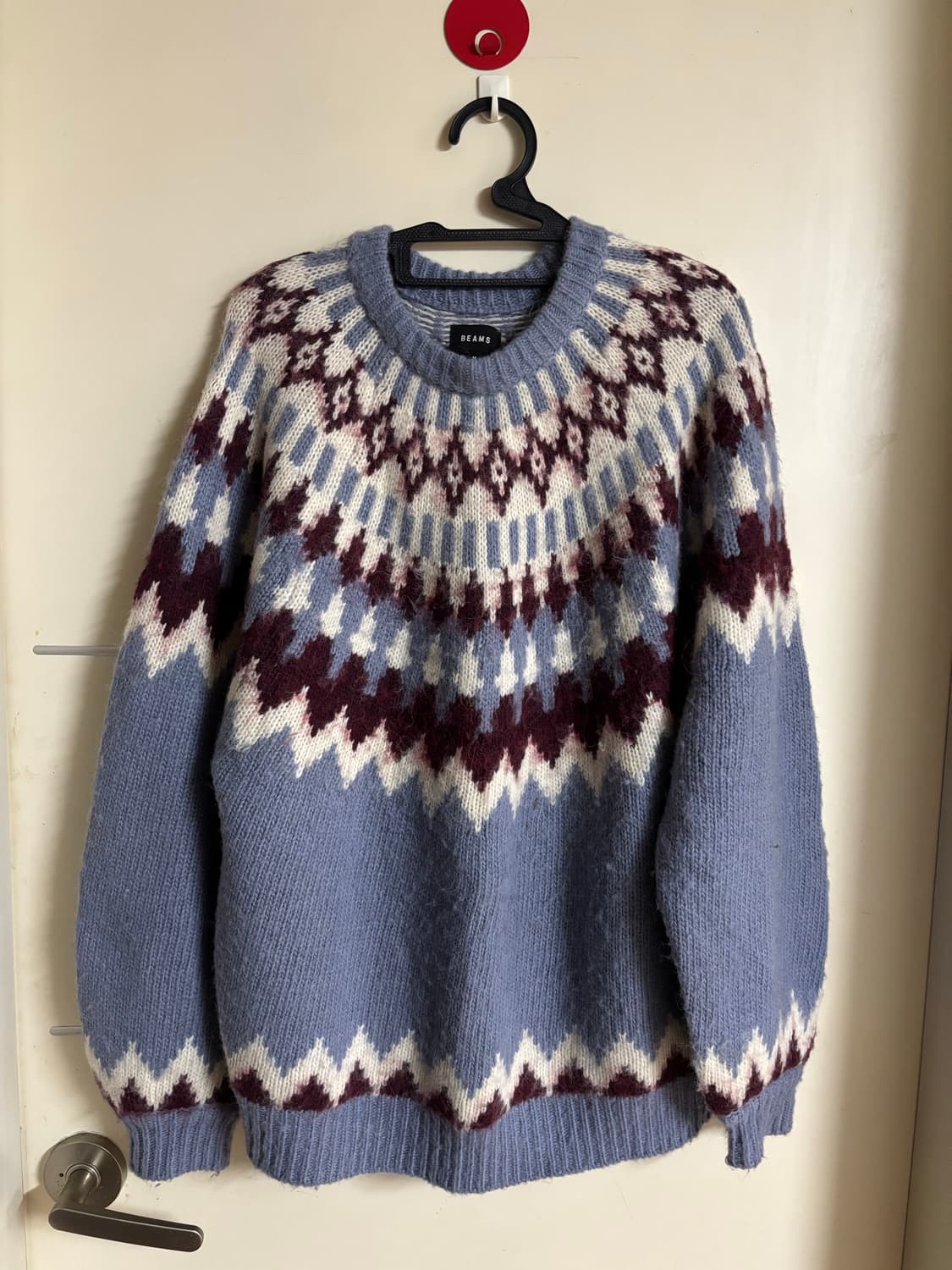 Beams 빔즈 노르딕 스웨터 M 상품이미지1