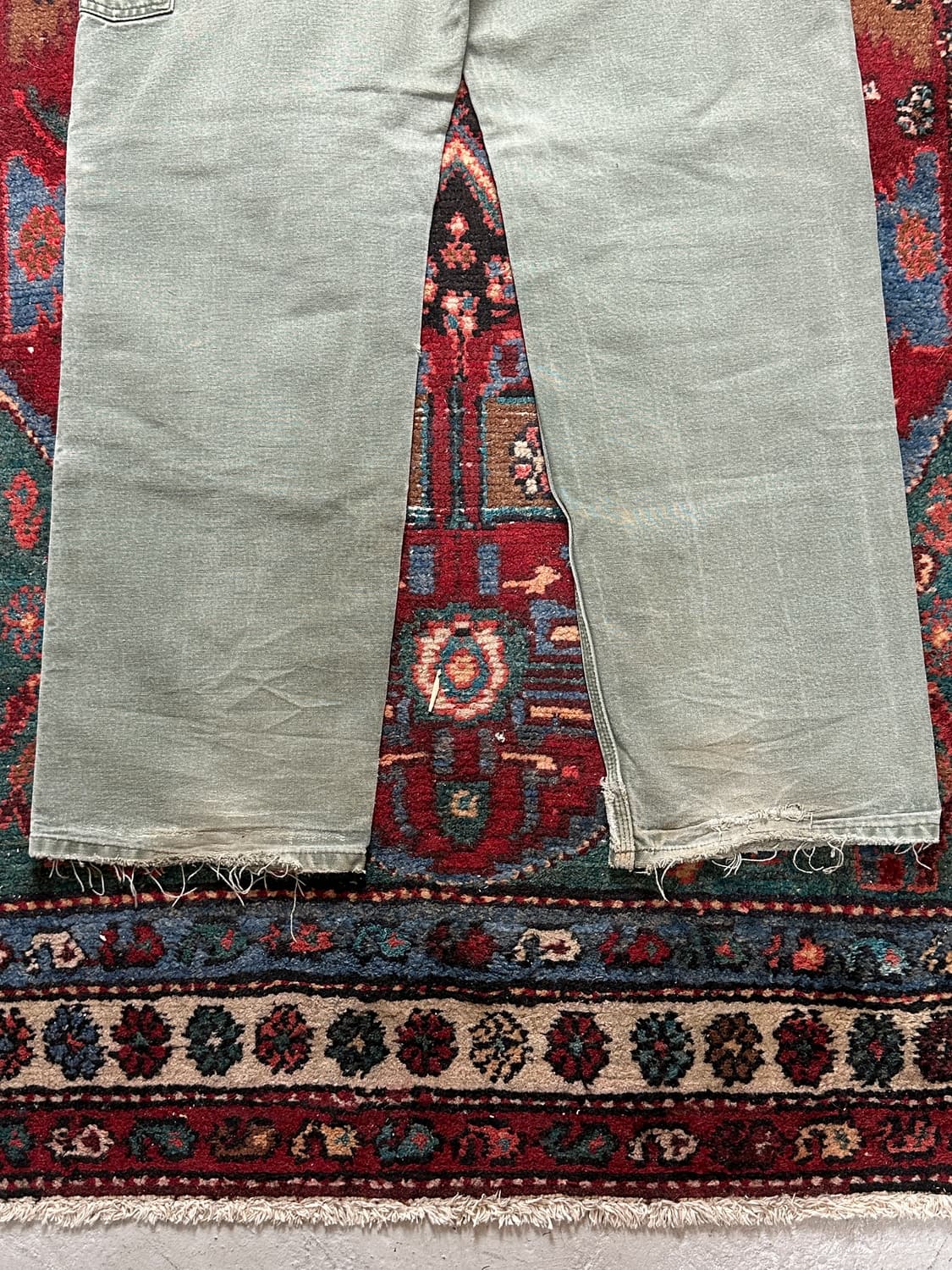 OG 칼하트 B136 더블니 MOS 칼하트 썩블니 모스그린 상품이미지8