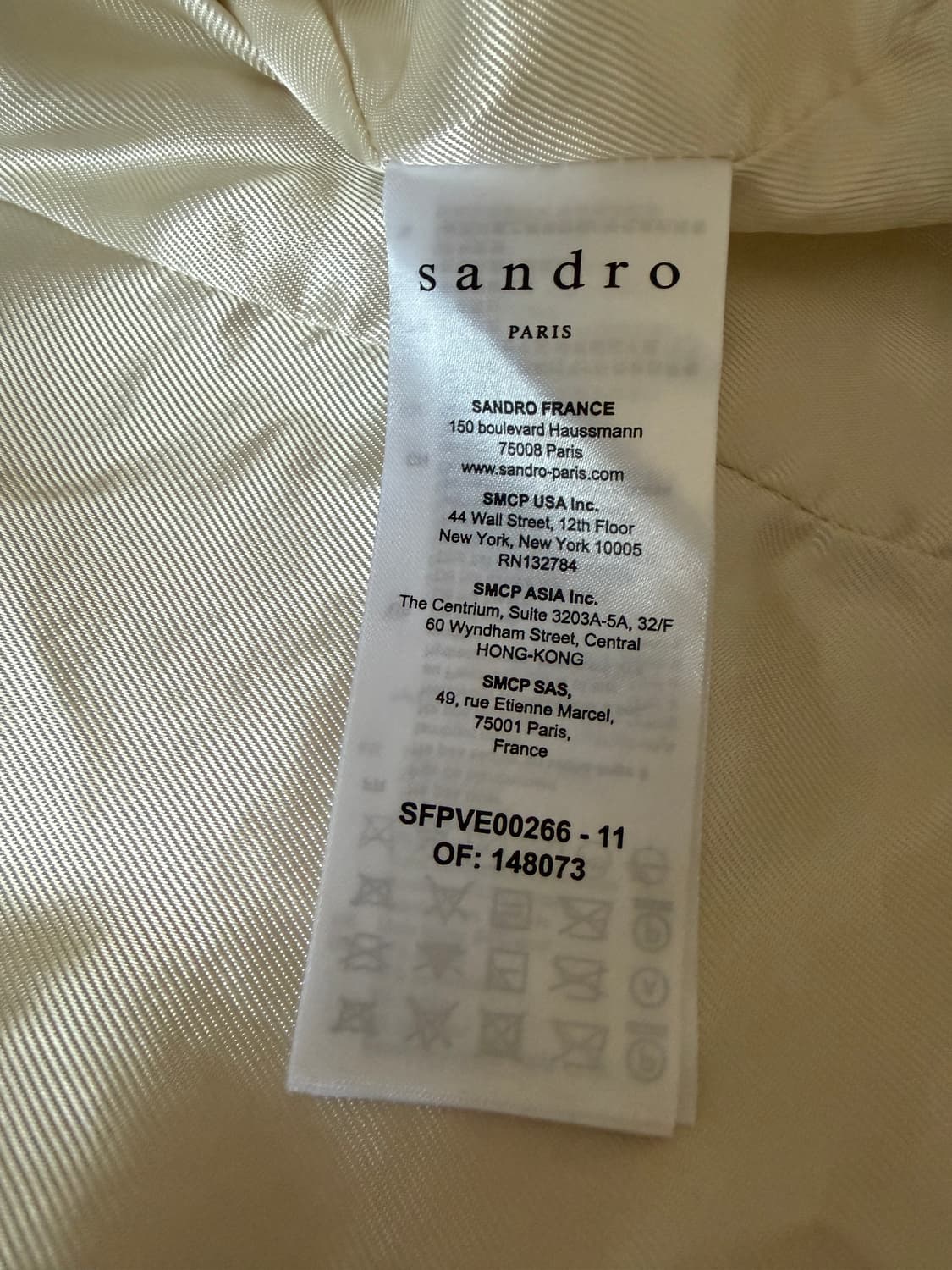 산드로 제니 자켓 38 상품이미지7