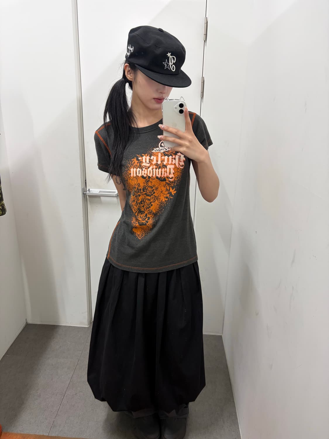 할리데이비슨 로즈 반팔티 상품이미지3