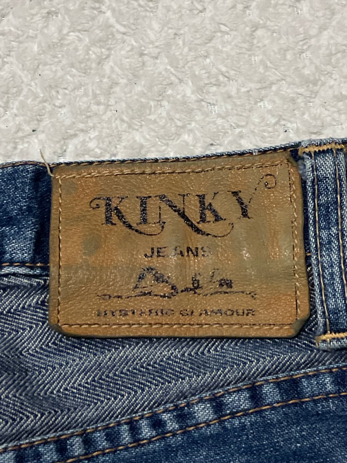 (여성) HYSTERIC GLAMOUR 히스테릭 글래머 플레어 핏 킨키진 상품이미지8