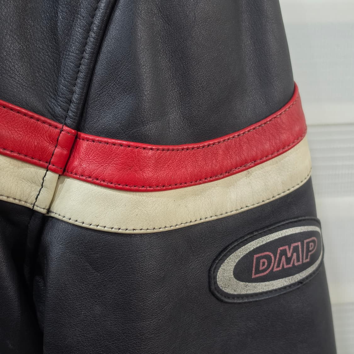 빈티지 DMP 레이싱 바이커 가죽자켓- L정도 상품이미지5