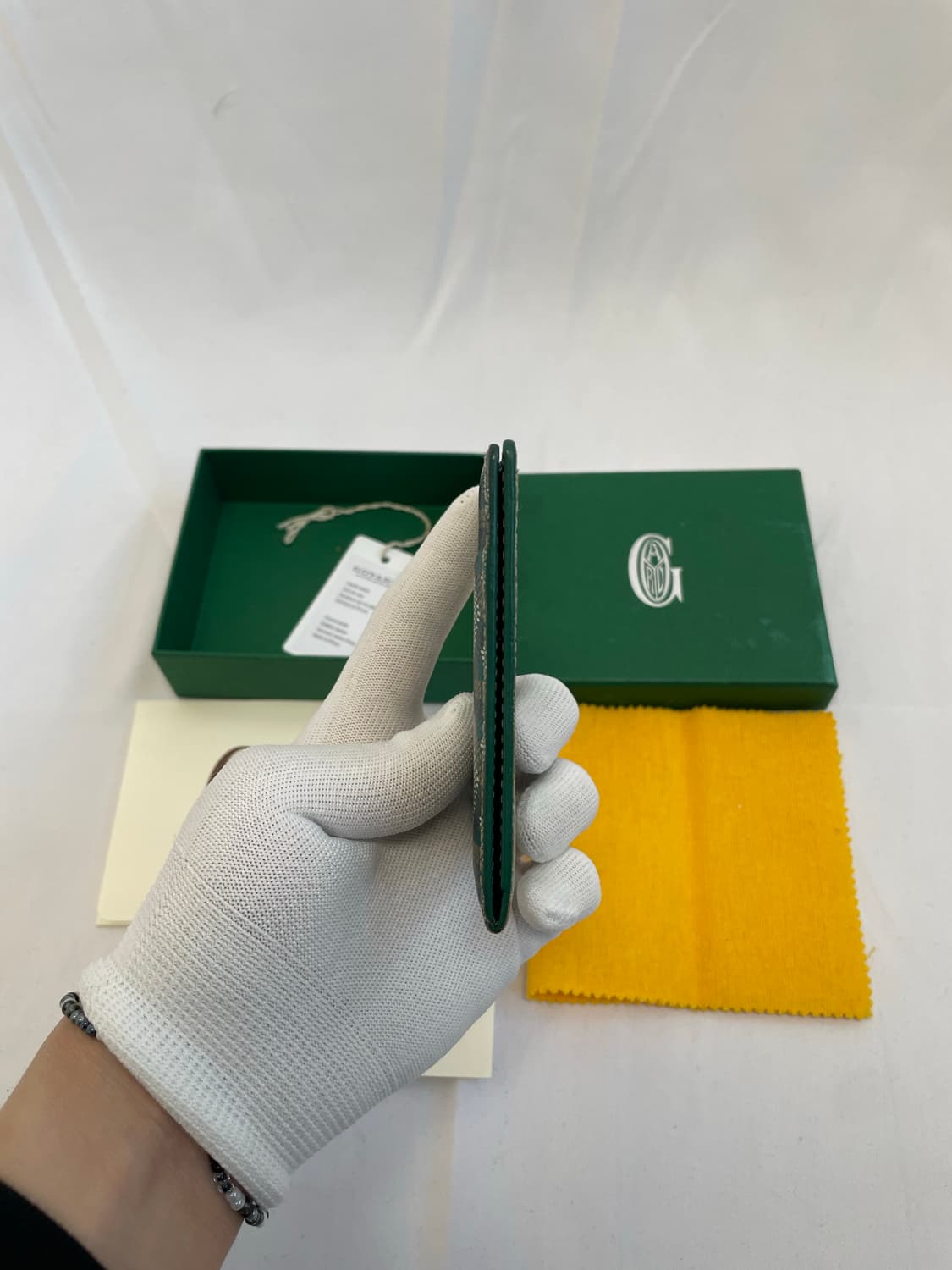 고야드 인서트 카드지갑 스페셜 그린 [os] 상품이미지5