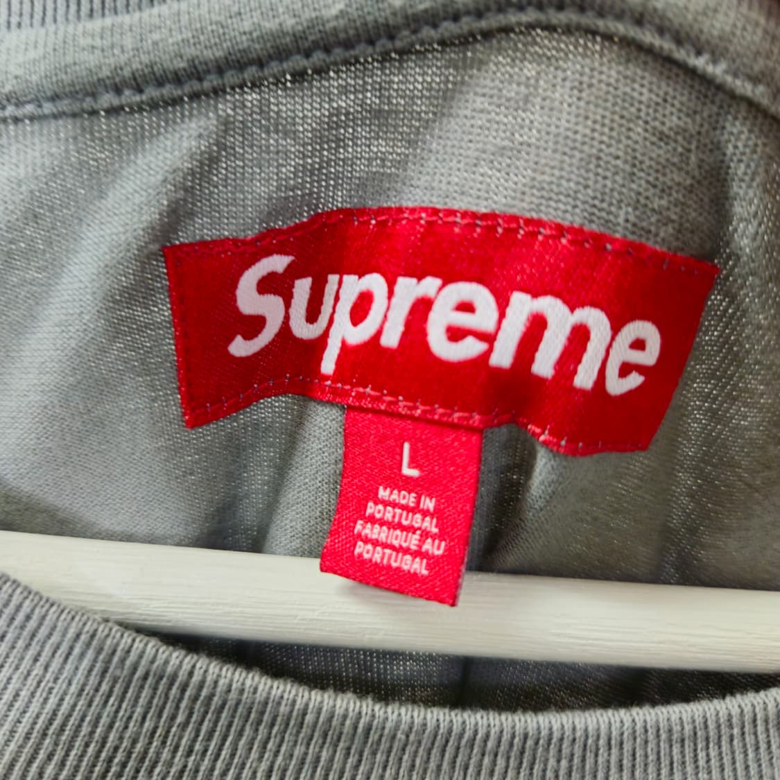 23fw 슈프림 스몰 박스 로고 반팔 티셔츠 L 상품이미지3