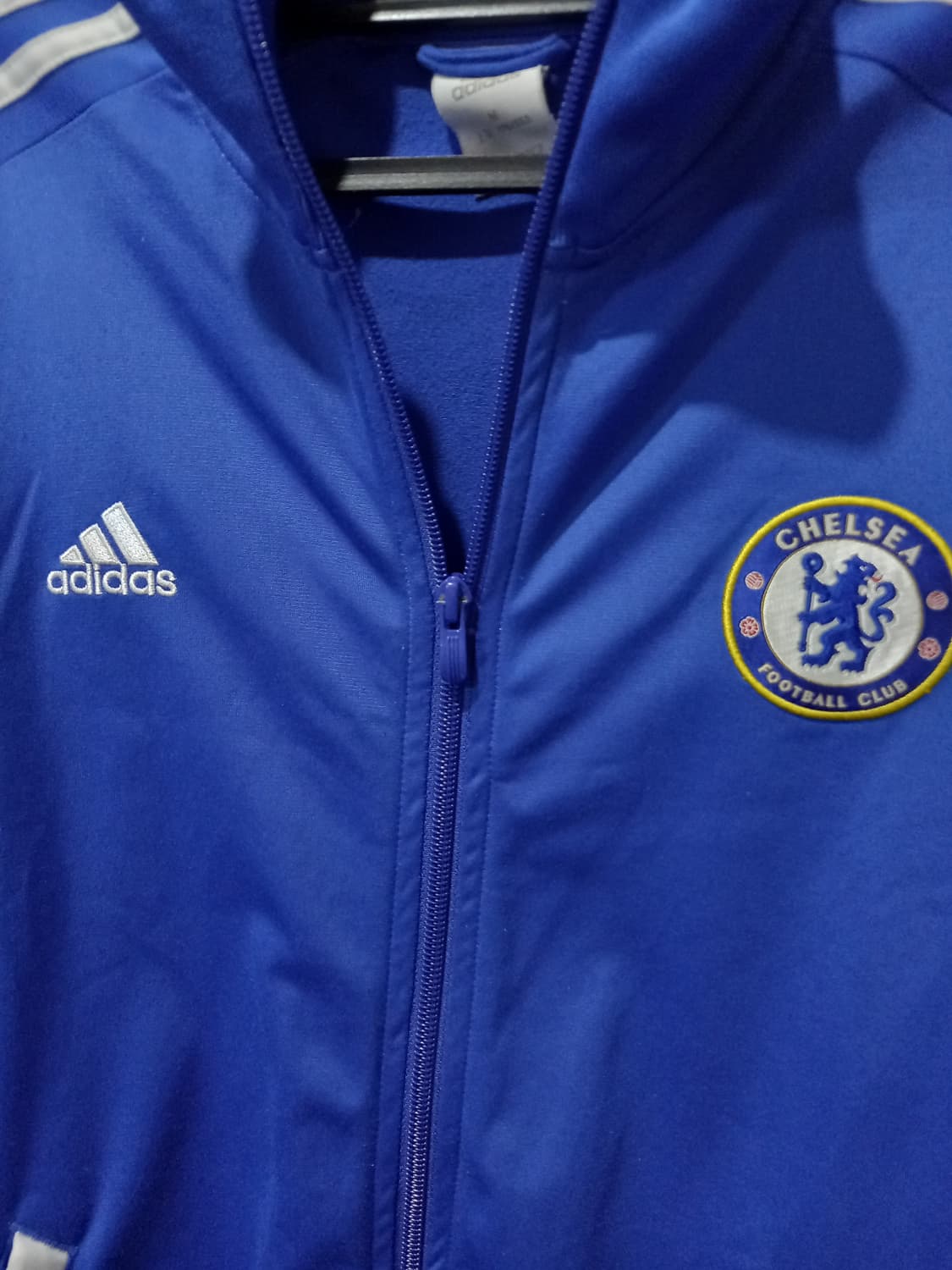 아디다스 희귀 첼시 블루 트랙탑 저지 져지집업 95~100 상품이미지2