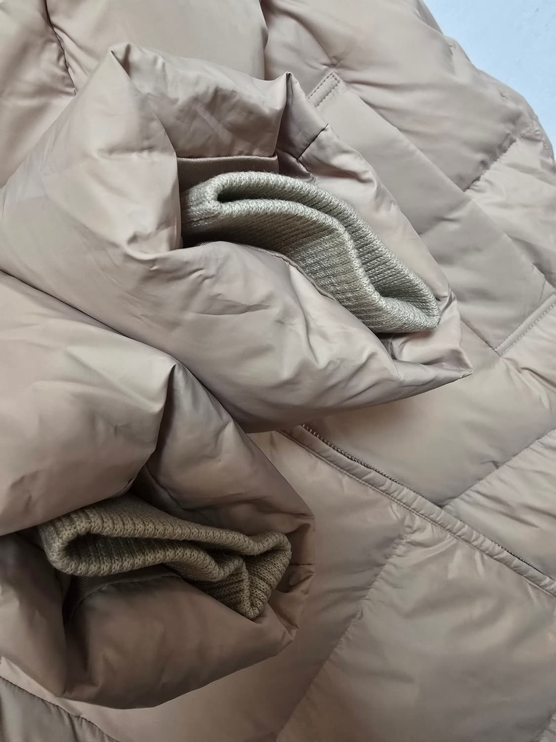 Sandro 여성 오버핏 구스다운 롱 패딩 (54호) 새상품급 상품이미지6