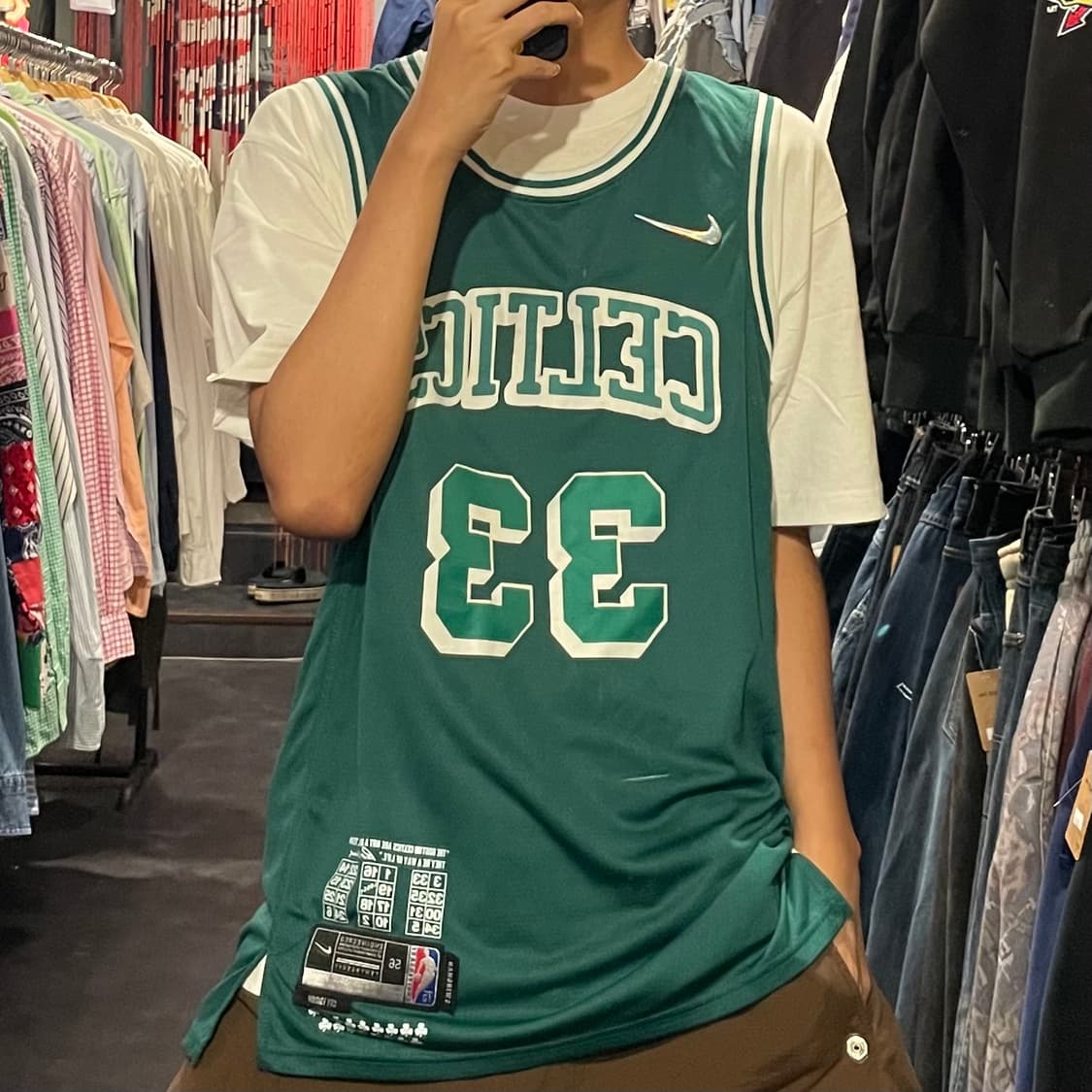 [IM] NBA 셀틱스 그린 나지 져지 상품이미지1