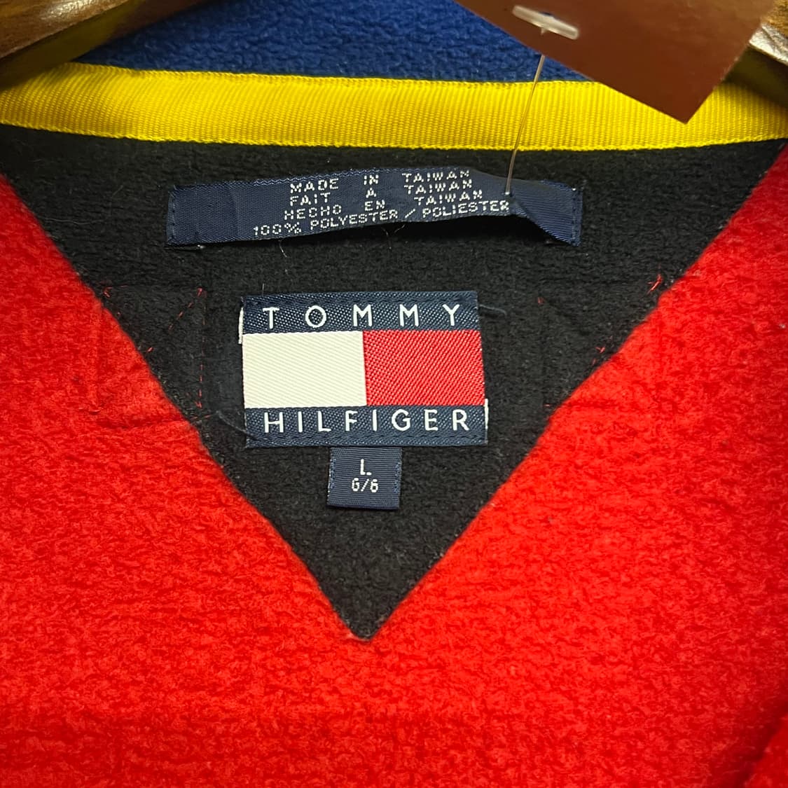 00’s 타미 힐피거 플리스 쿼터집업 상품이미지5