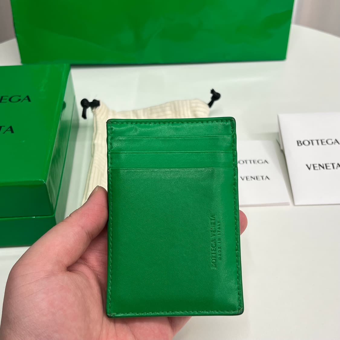 보테가베네타 카세트 카드지갑 (풀박스) 상품이미지3