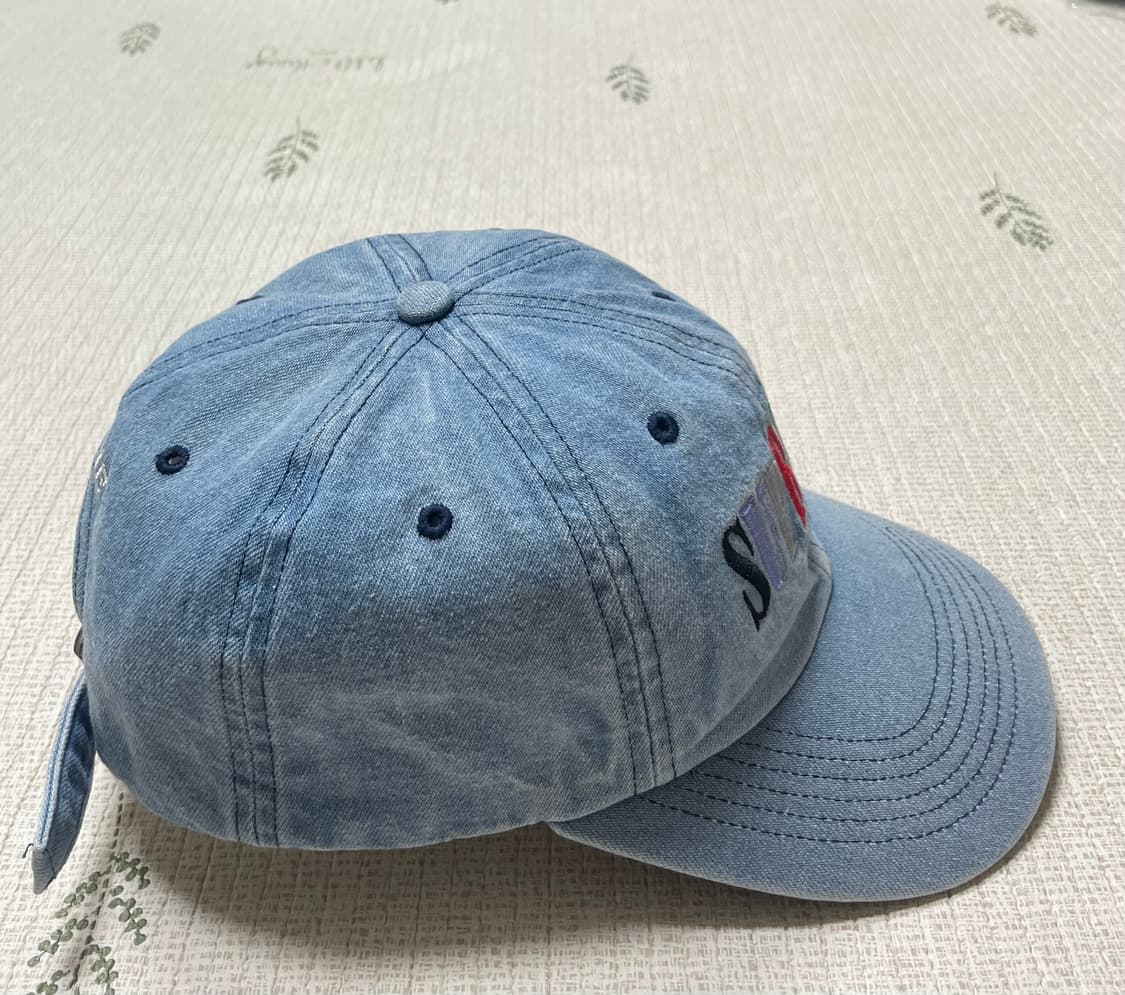 20fw 슈프림 멀티컬러 Logo 6-Panel 데님 상품이미지4