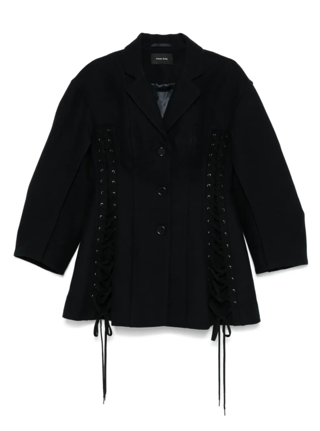 삽니다) 시몬 로샤 레이스업 자켓 코르셋 코트 상품이미지1