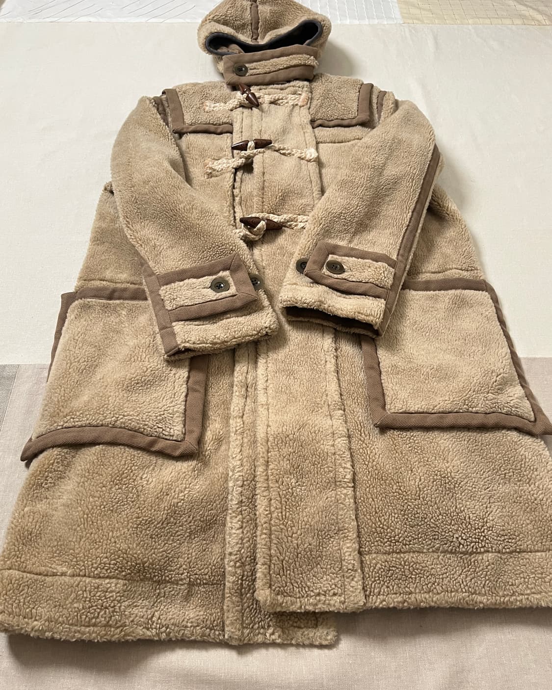 사카이 셰르파 플리스 더플코트 sacai men 퍼코트 상품이미지4