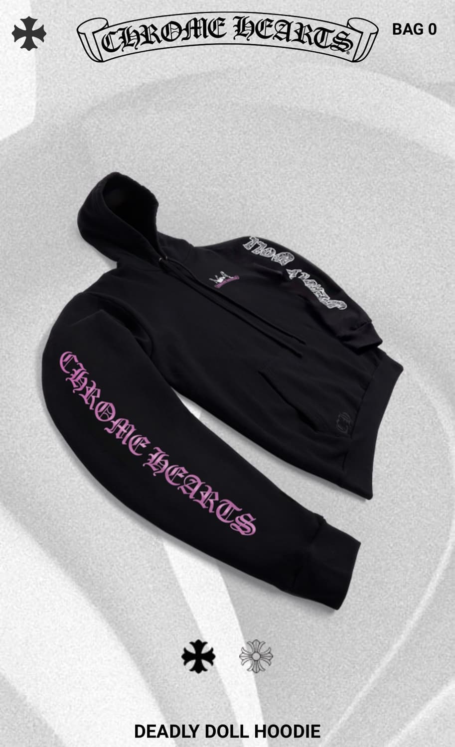 [S]크롬하츠 데들리돌 후드 상품이미지2