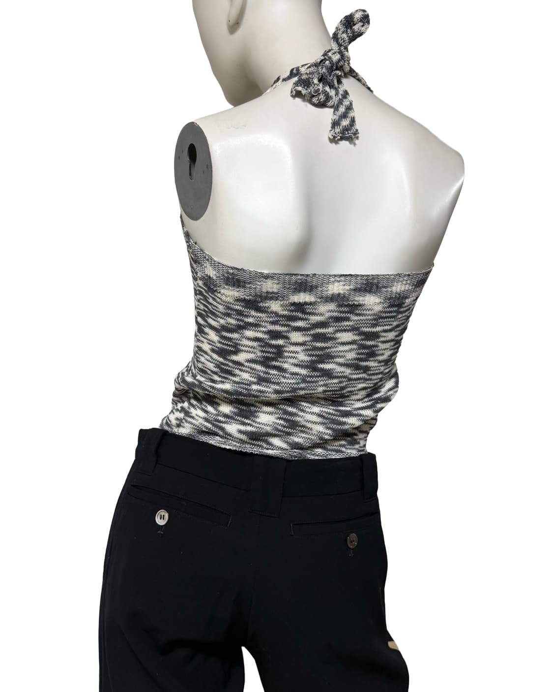 핸드메이드 vtg 니트 홀터넥 탑 상품이미지2