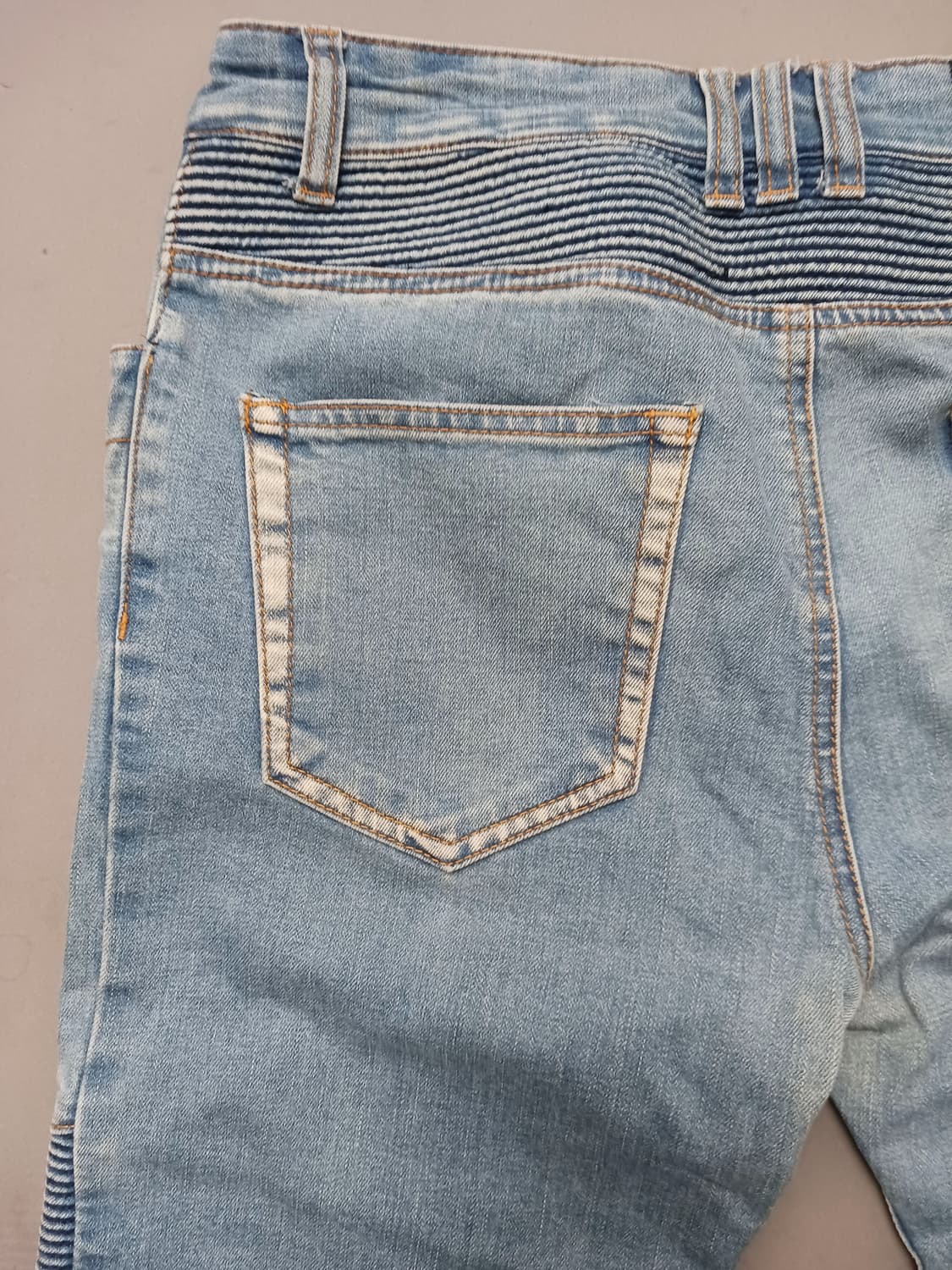 [30] 발망 워싱 바이커진 청바지 상품이미지8