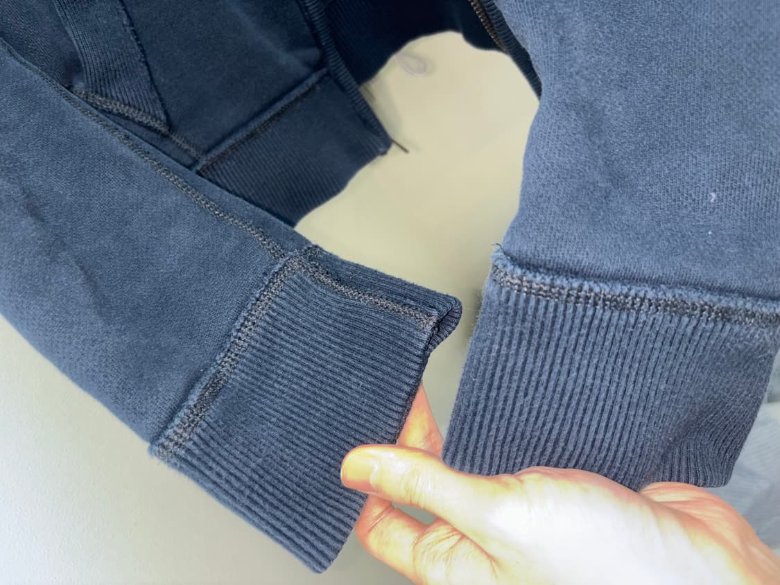 정품) 아베크롬비 네이비 아담스마운틴 오리지널 후드집업 (공용 L) 상품이미지4