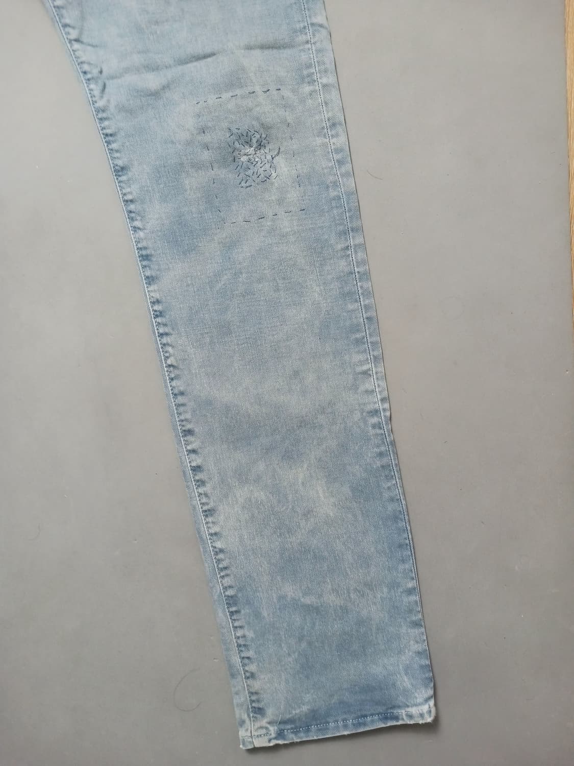 [32] 폴로 랄프로렌 스톤워싱 스티치덧댐 스트레이트진 청바지 상품이미지5