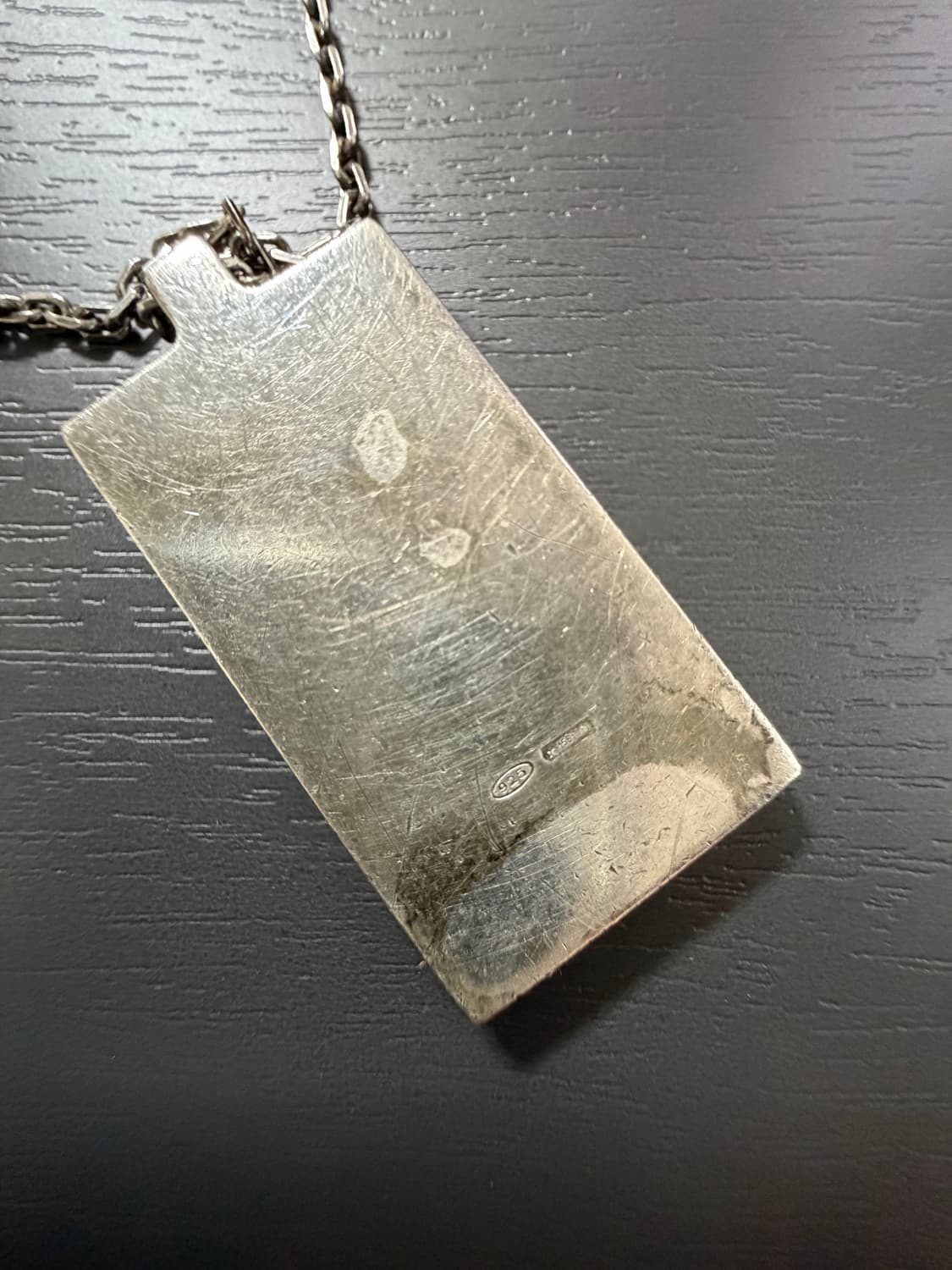 구찌 실버바 목걸이 상품이미지3