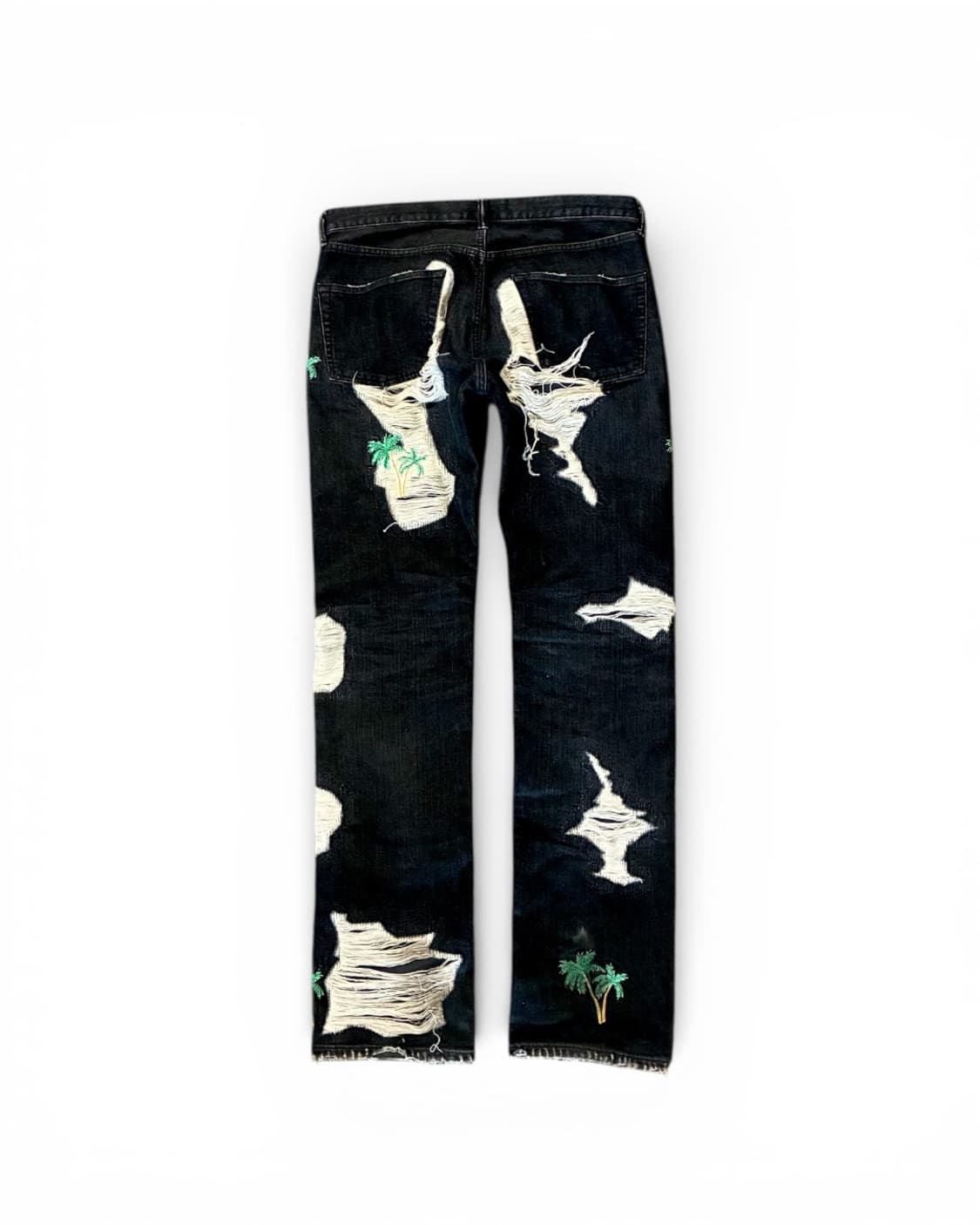 브이론 블랙 팜트리데님 상품이미지2