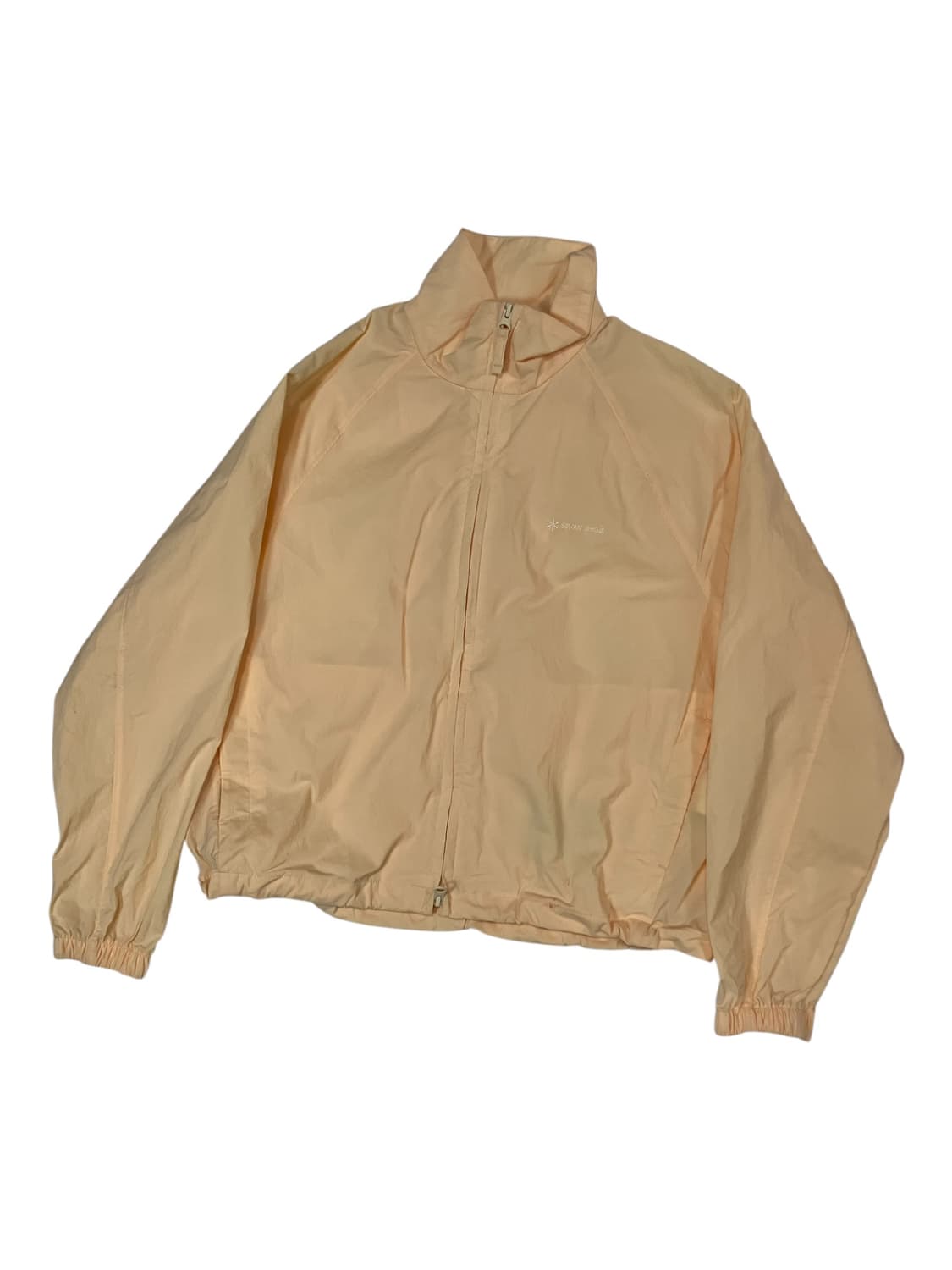 스노우피크 바람막이 집업 자켓 살구색 90 상품이미지1
