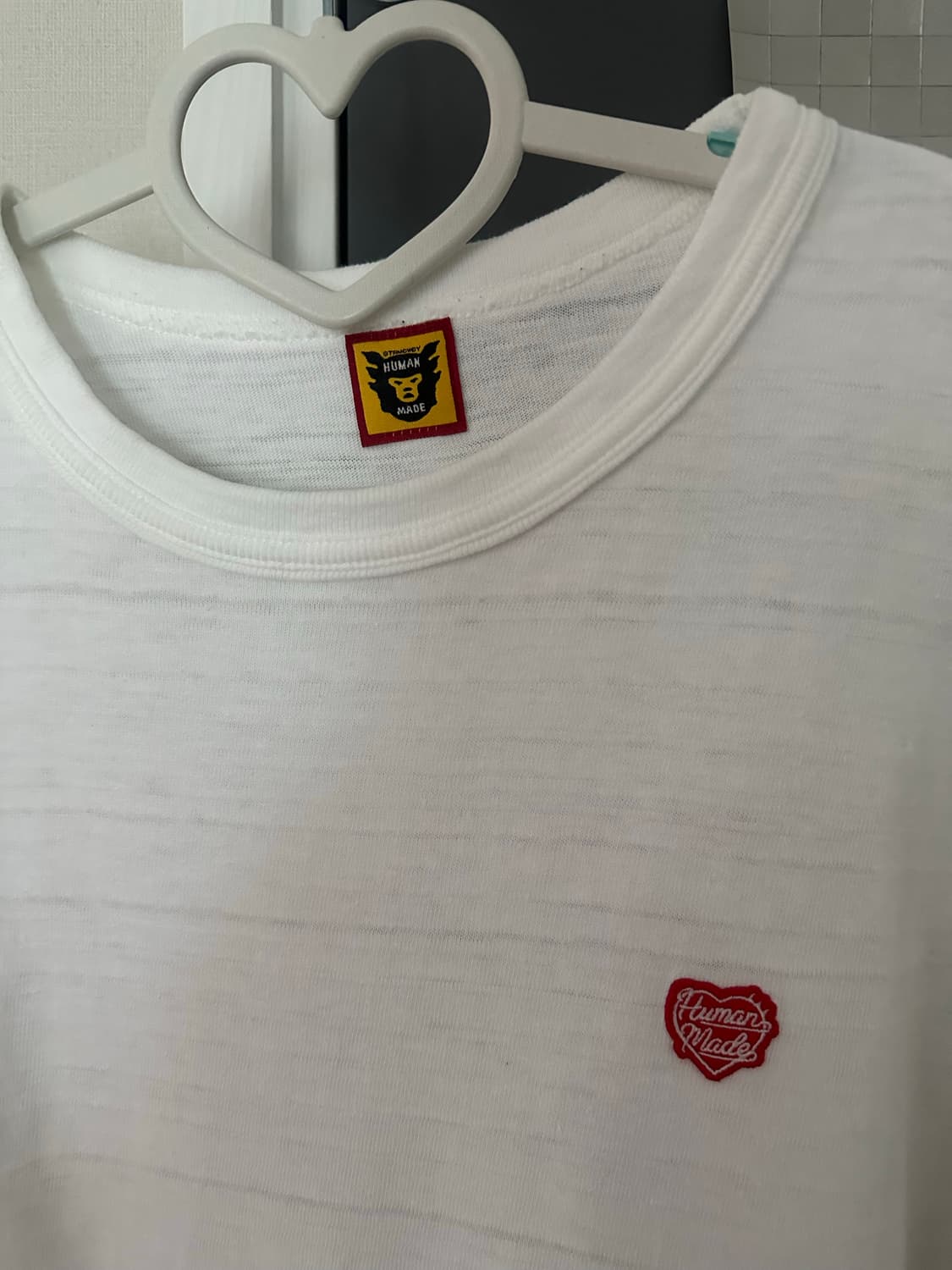 휴먼메이드 하트 뱃지 티셔츠 2xl xxl 상품이미지3