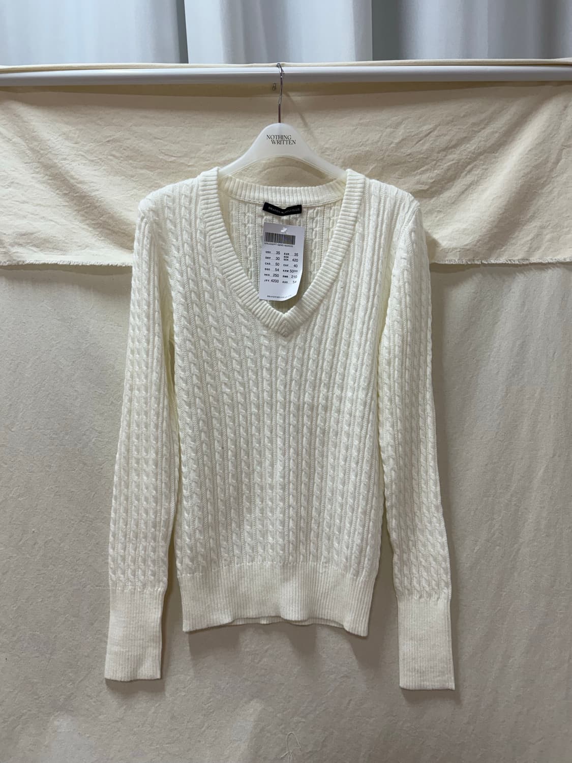 브랜디멜빌 브이넥 니트 상품이미지1