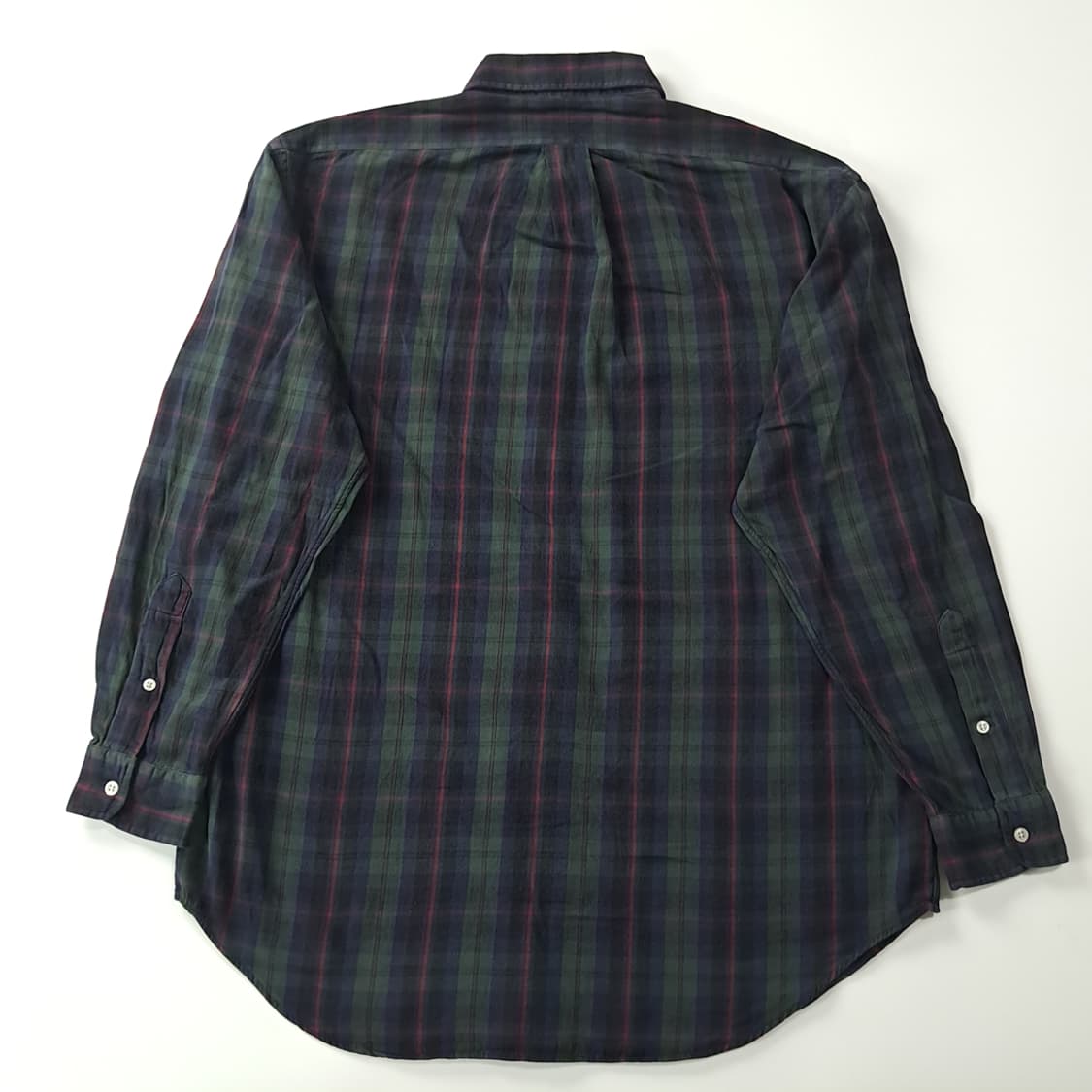 CK394 M 폴로 90s 클래식 타탄체크 셔츠 남방 상품이미지6