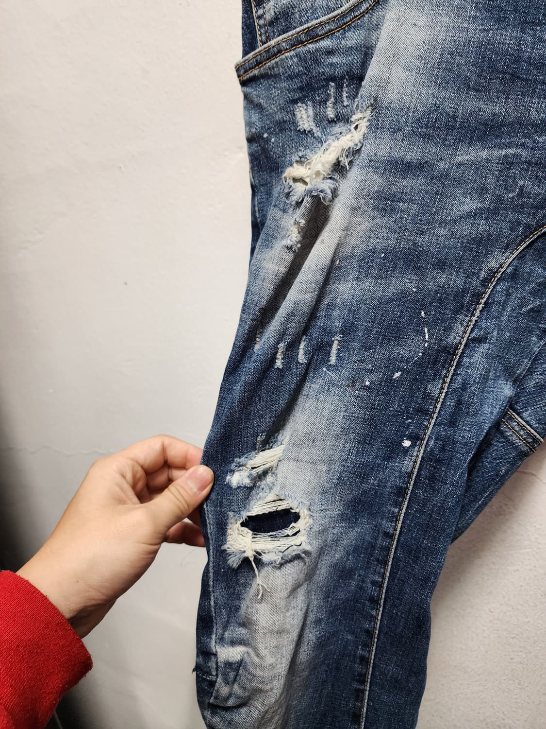 디스퀘어드2 빅로고 데님 청바지 상품이미지3