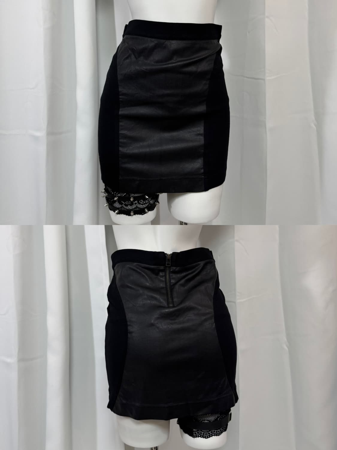 leather skirt 상품이미지1