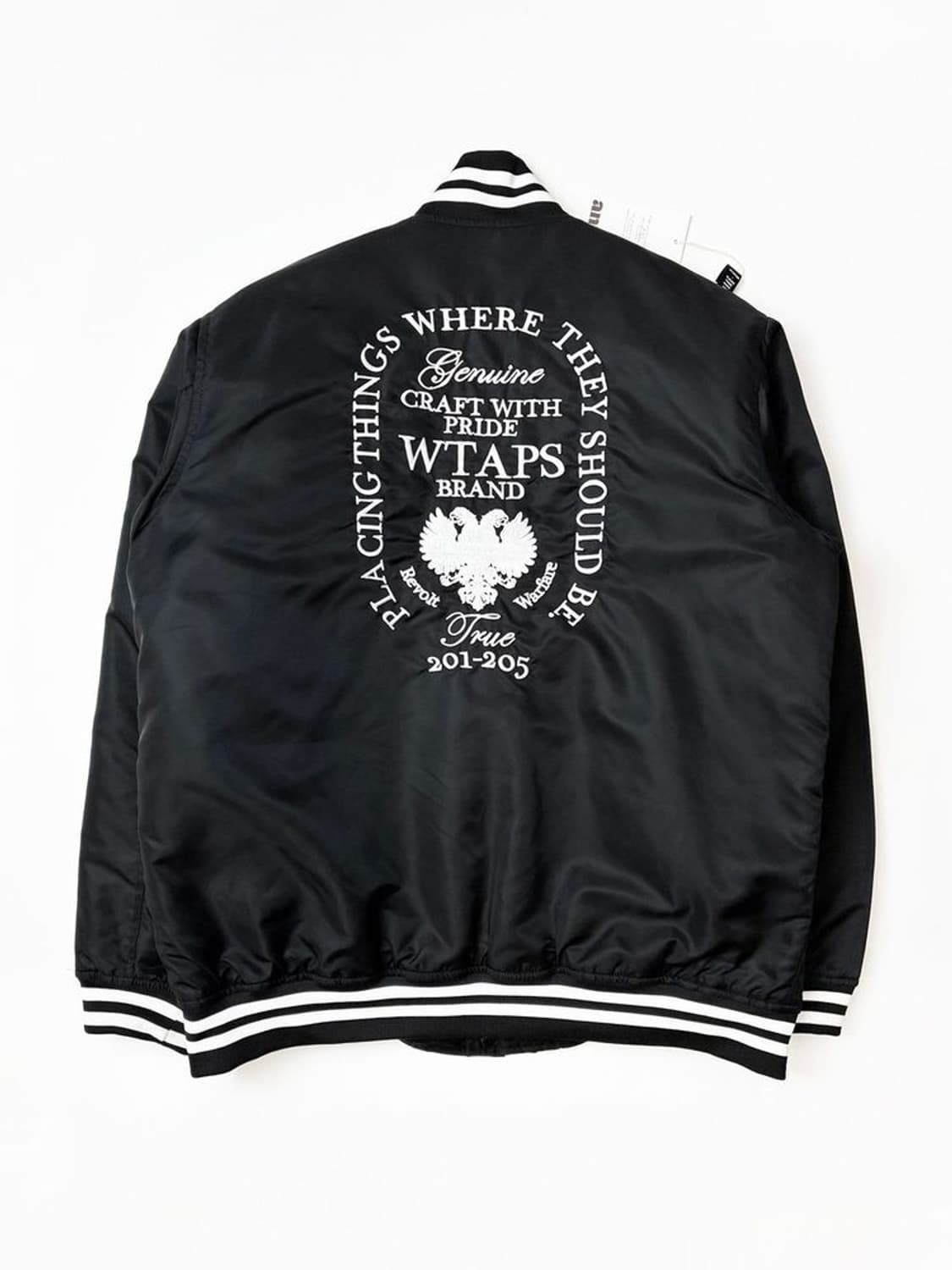 더블탭스 WTAPS 17FW 블루종 바시티 자켓 PN4983 상품이미지1