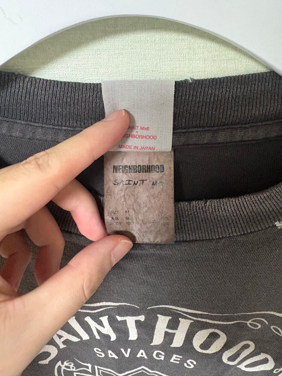 [m] 세인트미카엘 네이버후드 피어리스 티셔츠 상품이미지4