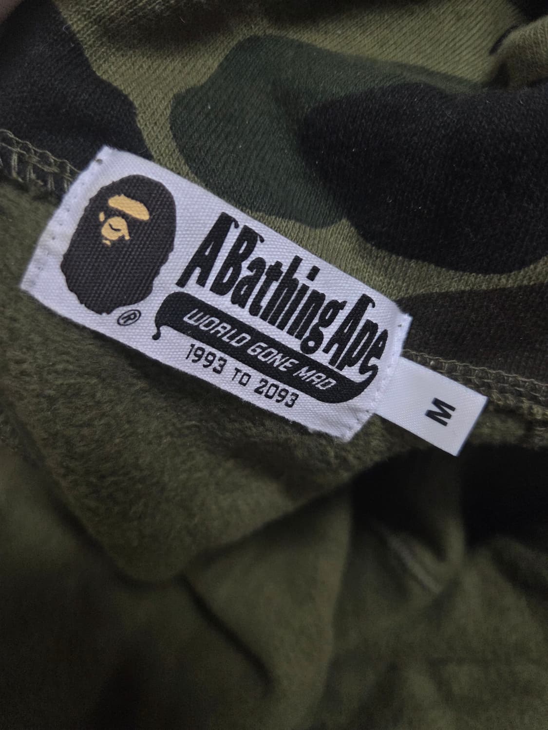 1ST CAMO SEPARATE SHARK FULL ZIP HOODIE 상품이미지3