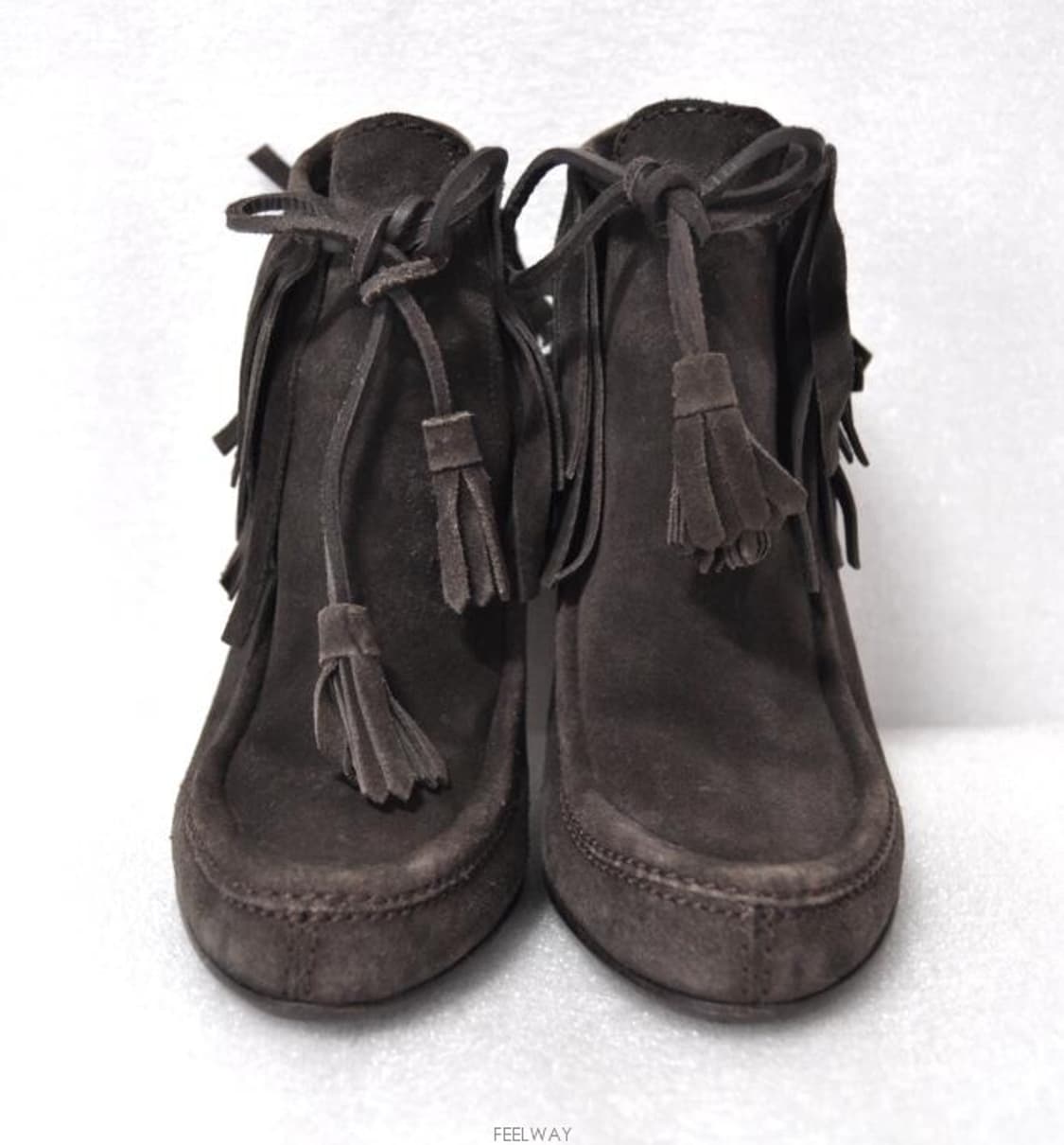 구찌/여성스웨이드부츠(사이즈220)정품 상품이미지1