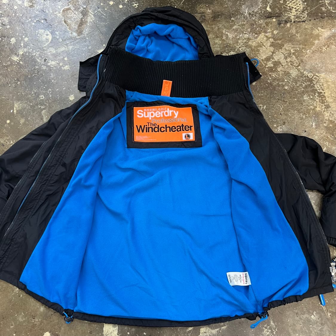 L) 슈퍼드라이 방풍플리스 자켓 점퍼 바람막이 상품이미지6