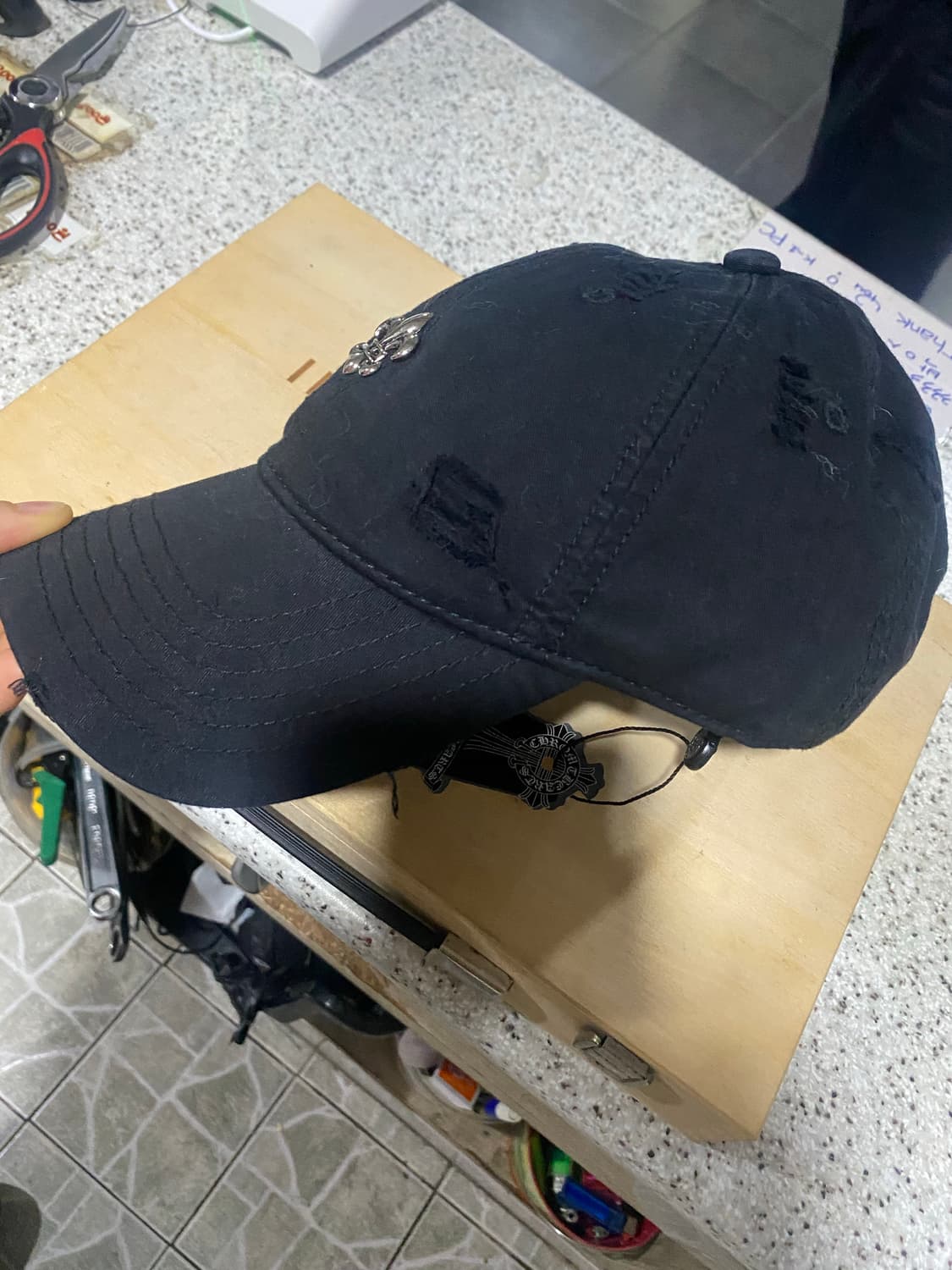 블랙 볼캡(새상품) 상품이미지3