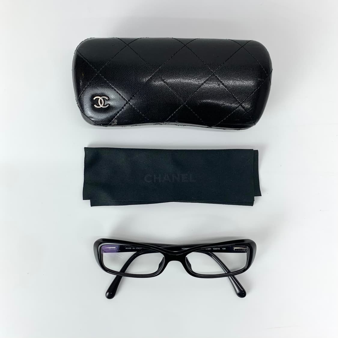 샤넬 렉탱글 안경 상품이미지9