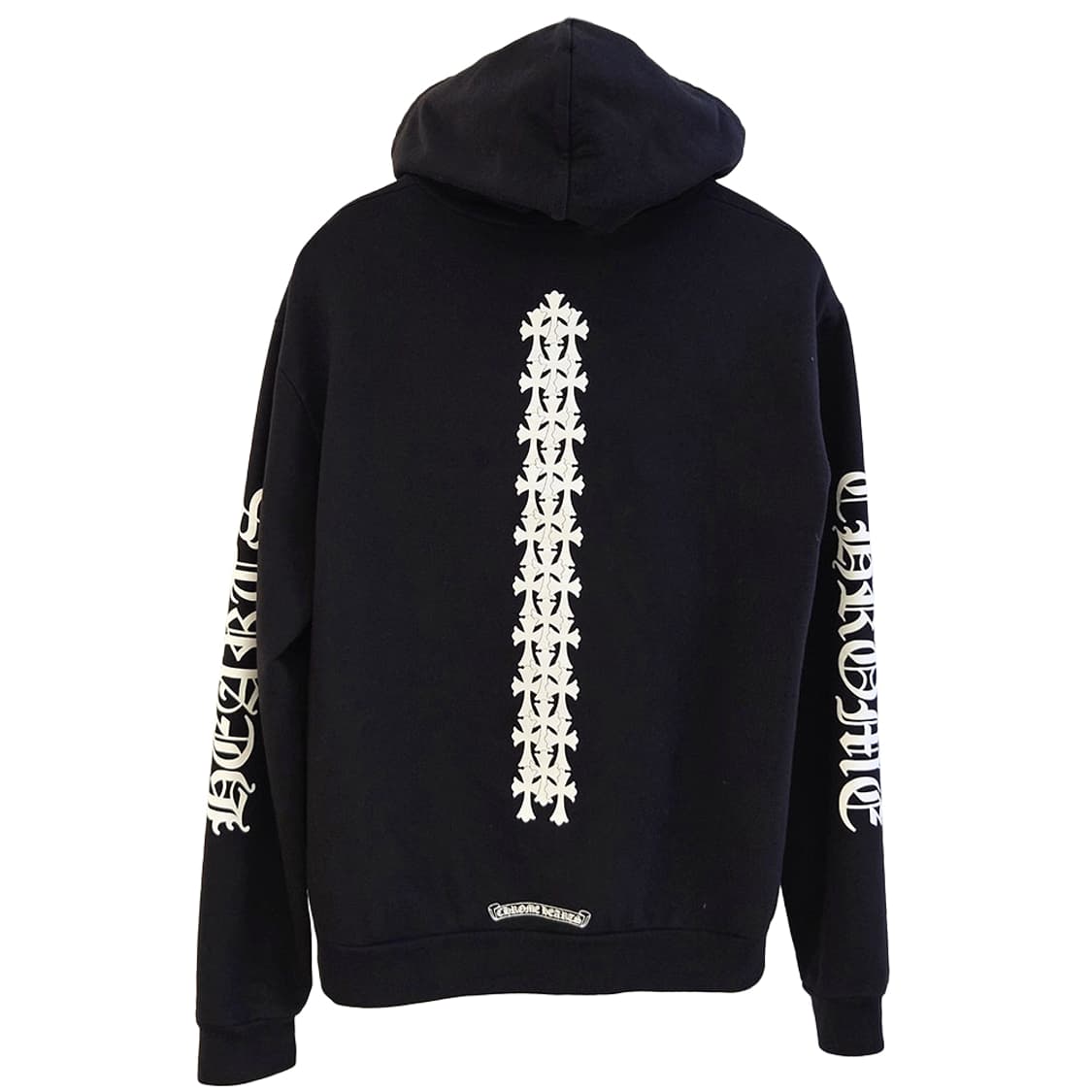 [M] 크롬하츠 세미터리 로고 후드티 블랙 TDEDH3WX 상품이미지1