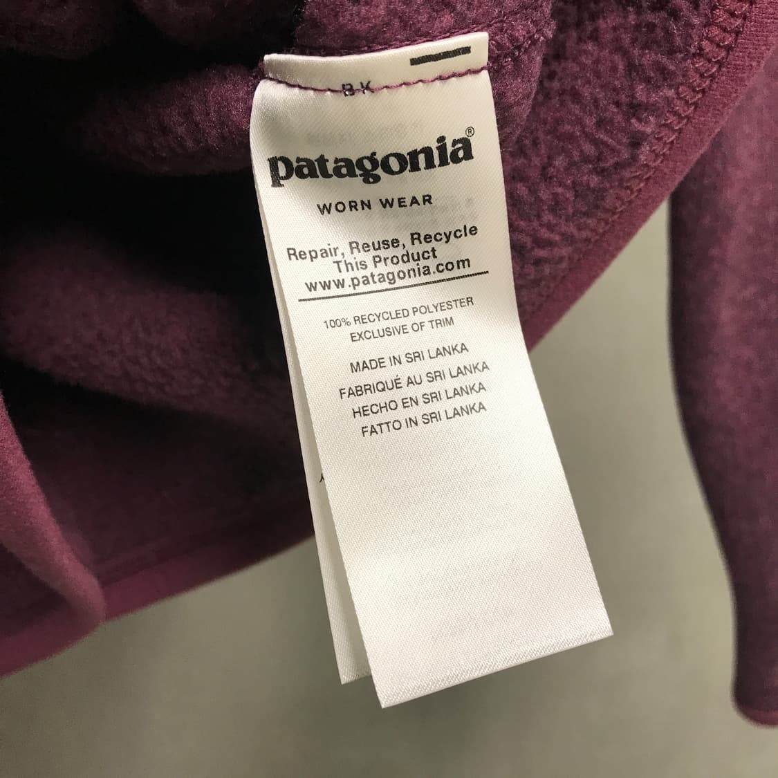 파타고니아 풀오버 S 상품이미지6