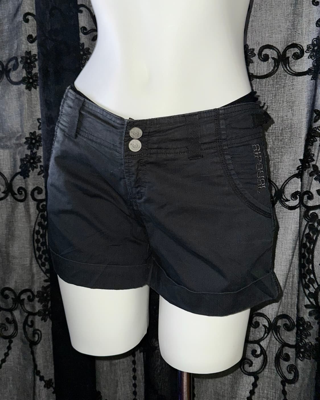 y2k Dark Gray Shorts 상품이미지2