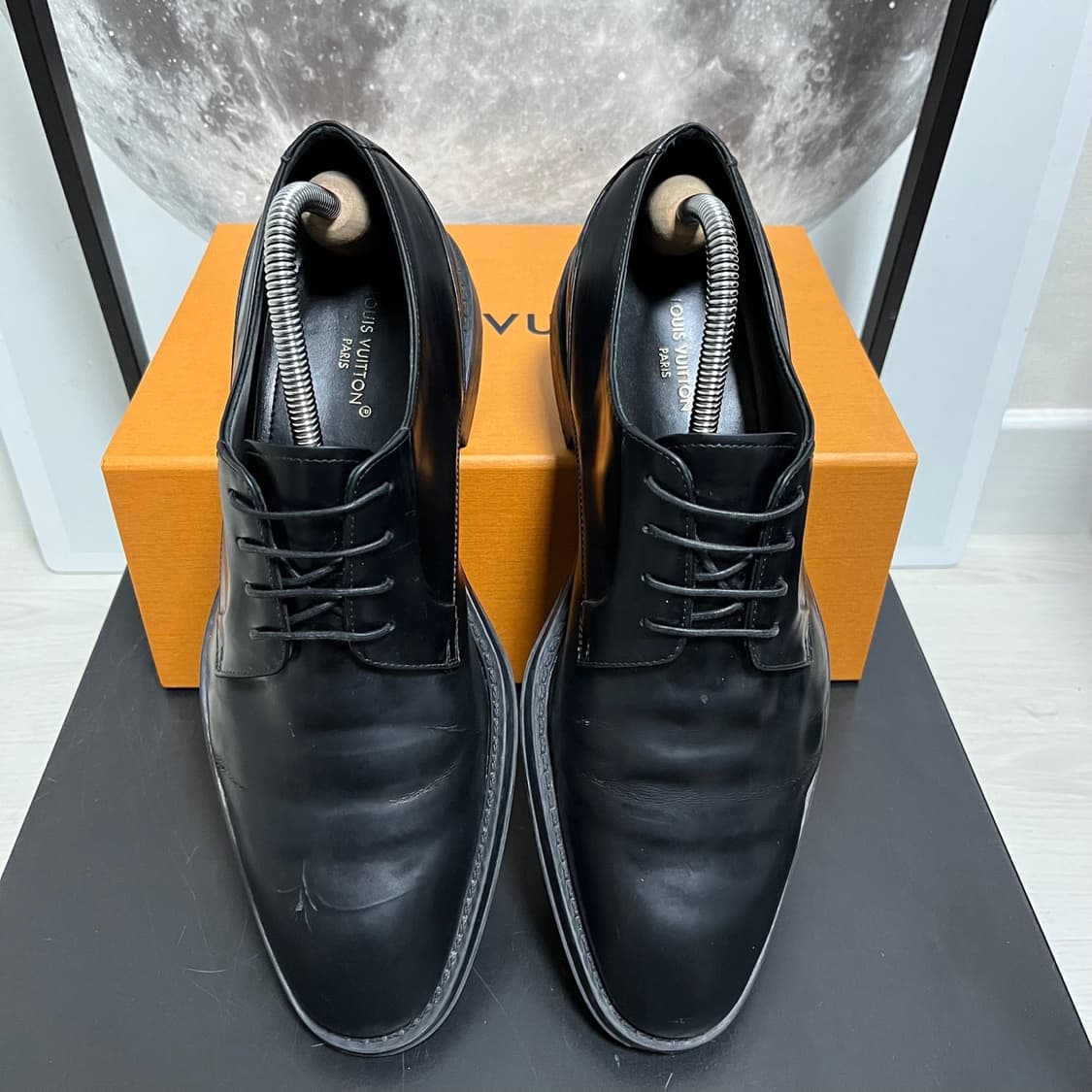 정품 7.5) 루이비통 에피 켄싱턴 모노그램 더비 구두 270~275 상품이미지1