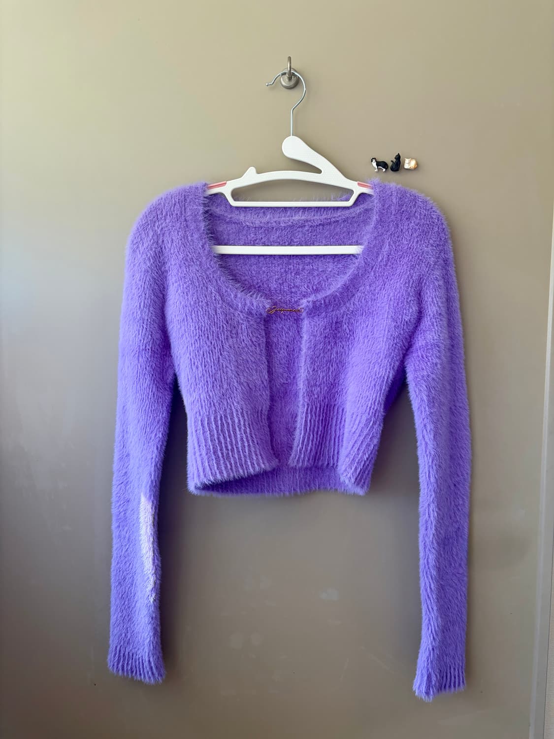 자크뮈스 라 마이유 네브 망슈 롱그 가디건 상품이미지1