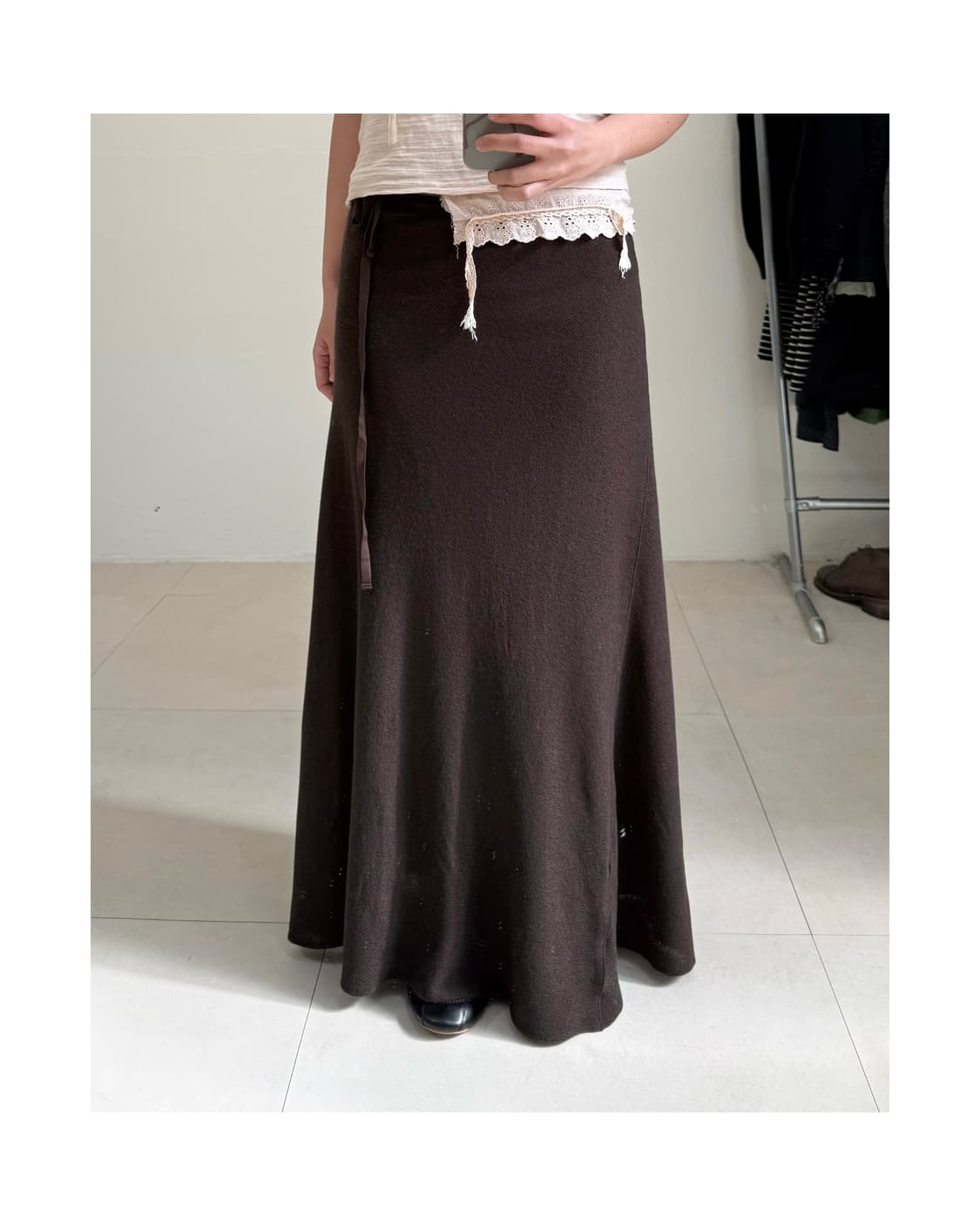 빈티지 롱 스커트 상품이미지1