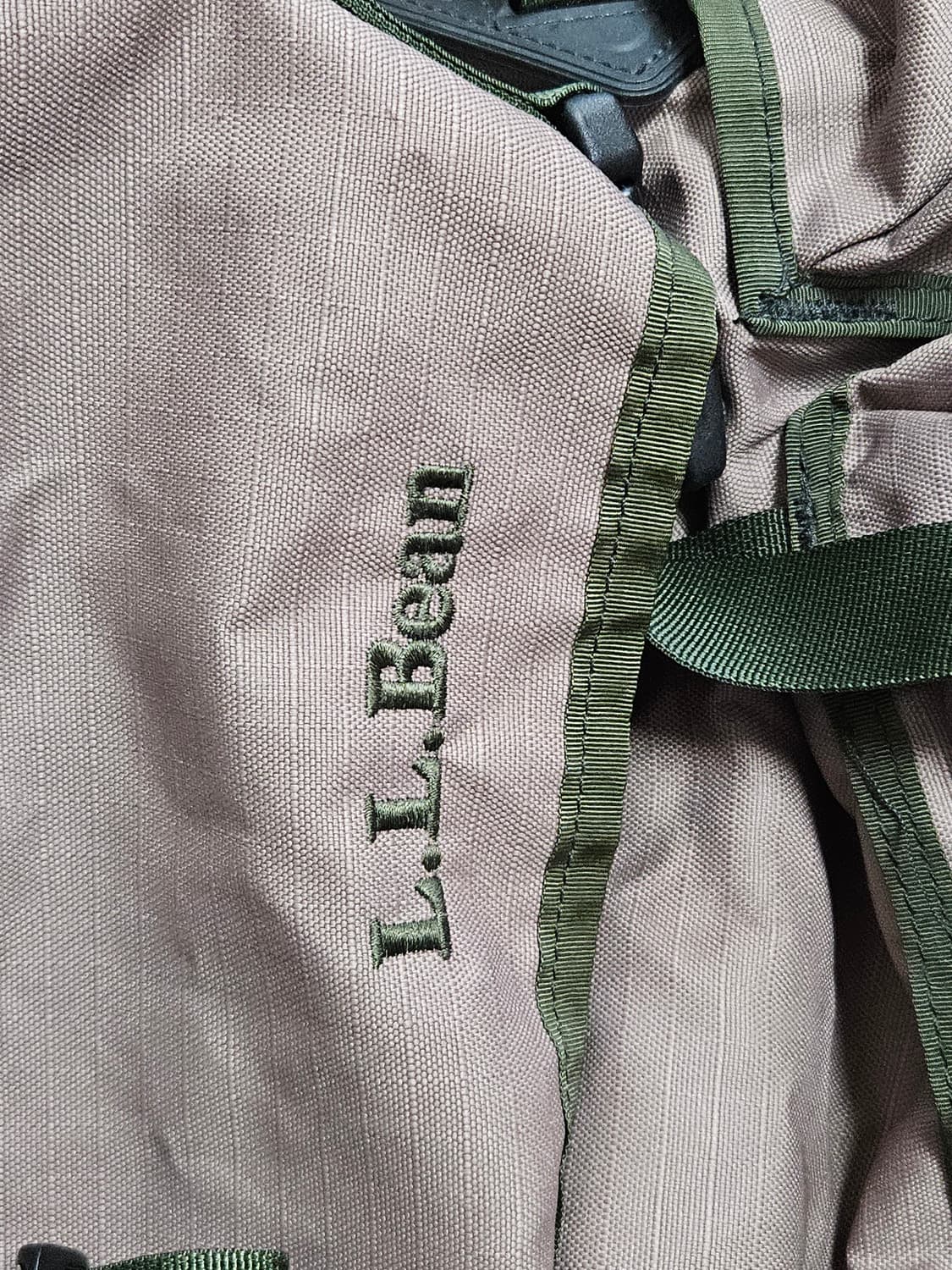 엘엘빈 백팩/L.L.Bean 빈티지(카키 브라운) 가방/00s/y2k 상품이미지5