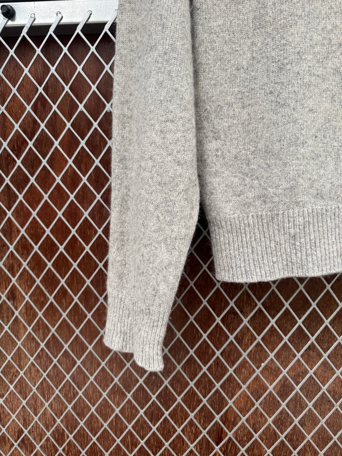 던스트 DUNST 캐시미어 라운드넥 그레이 니트 M 상품이미지2